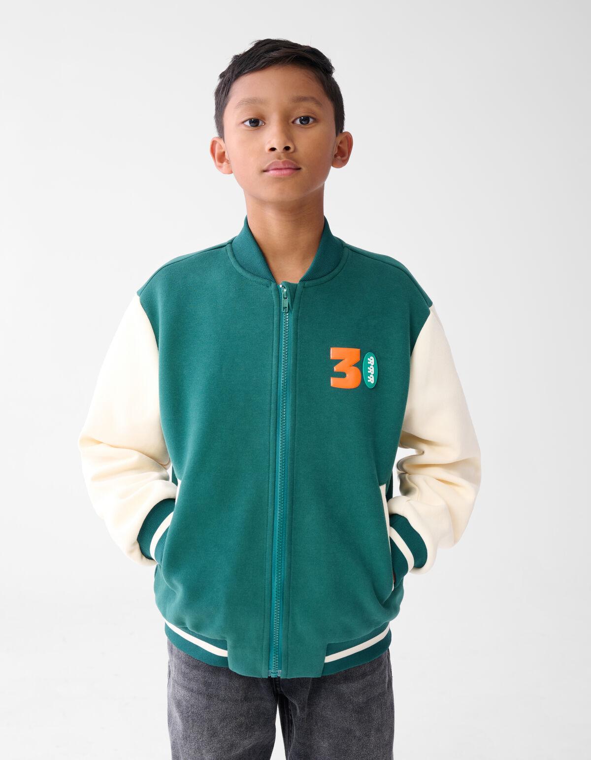 Varsity Bomber Groen SHOEBY BOYS