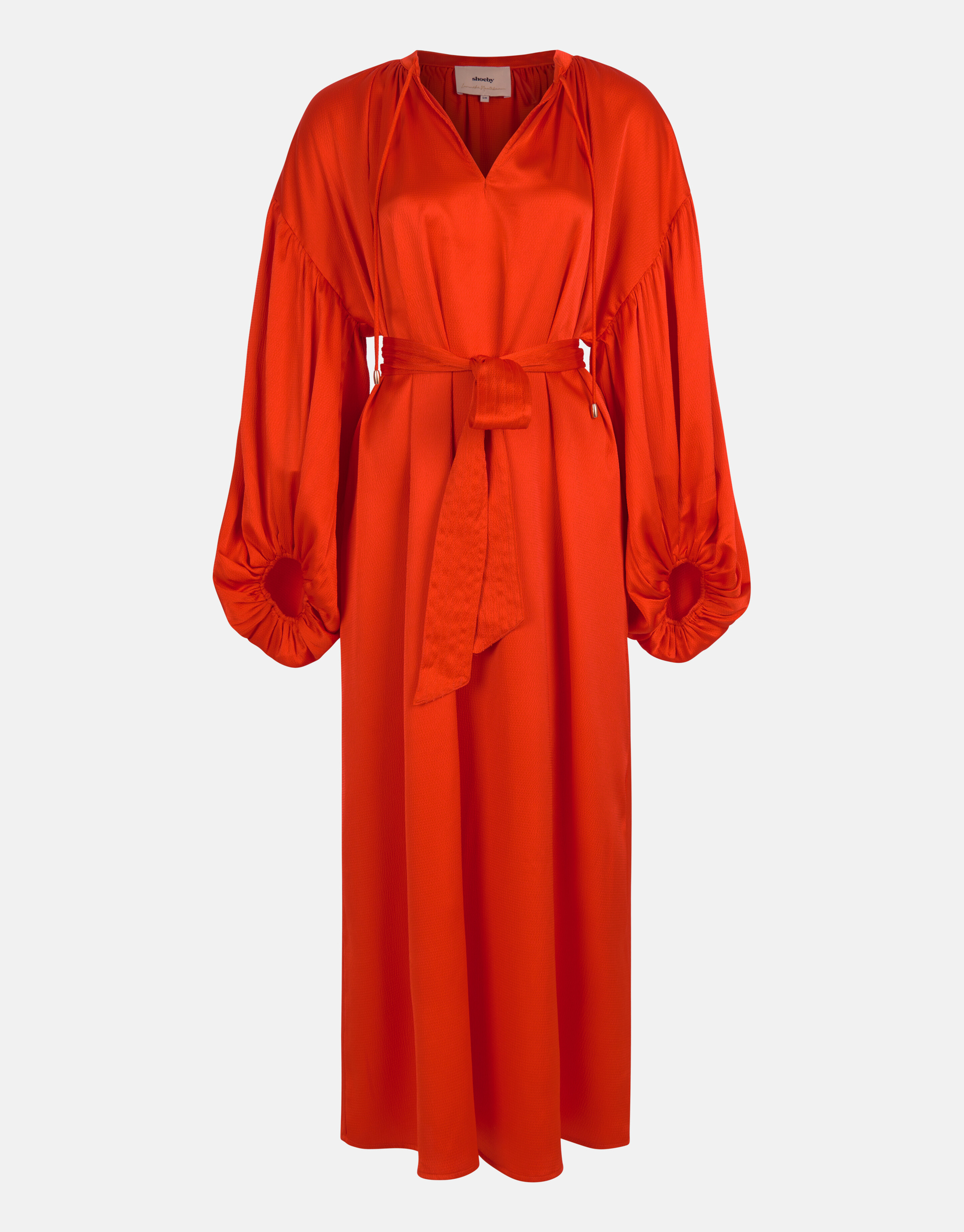 Solid Jurk Rood By Lonneke SHOEBY WOMEN