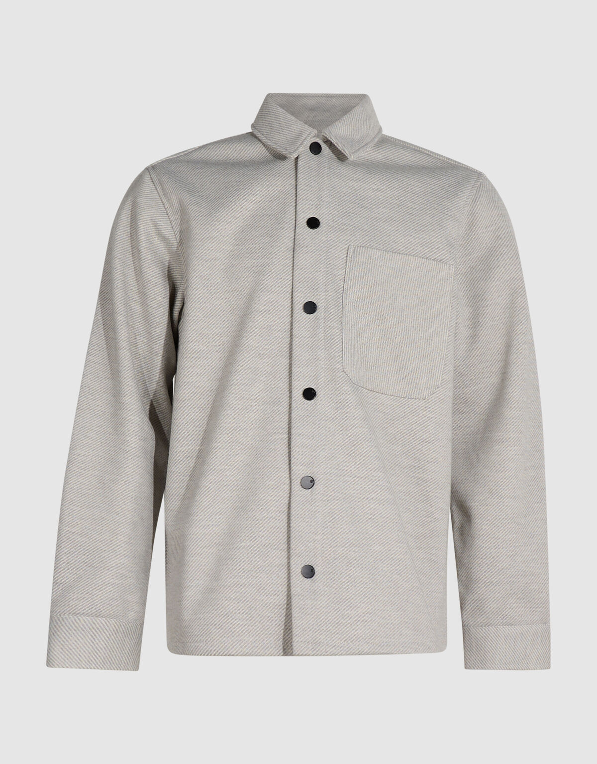 Soft Keper Overshirt Lichtgrijs SHOEBY MEN
