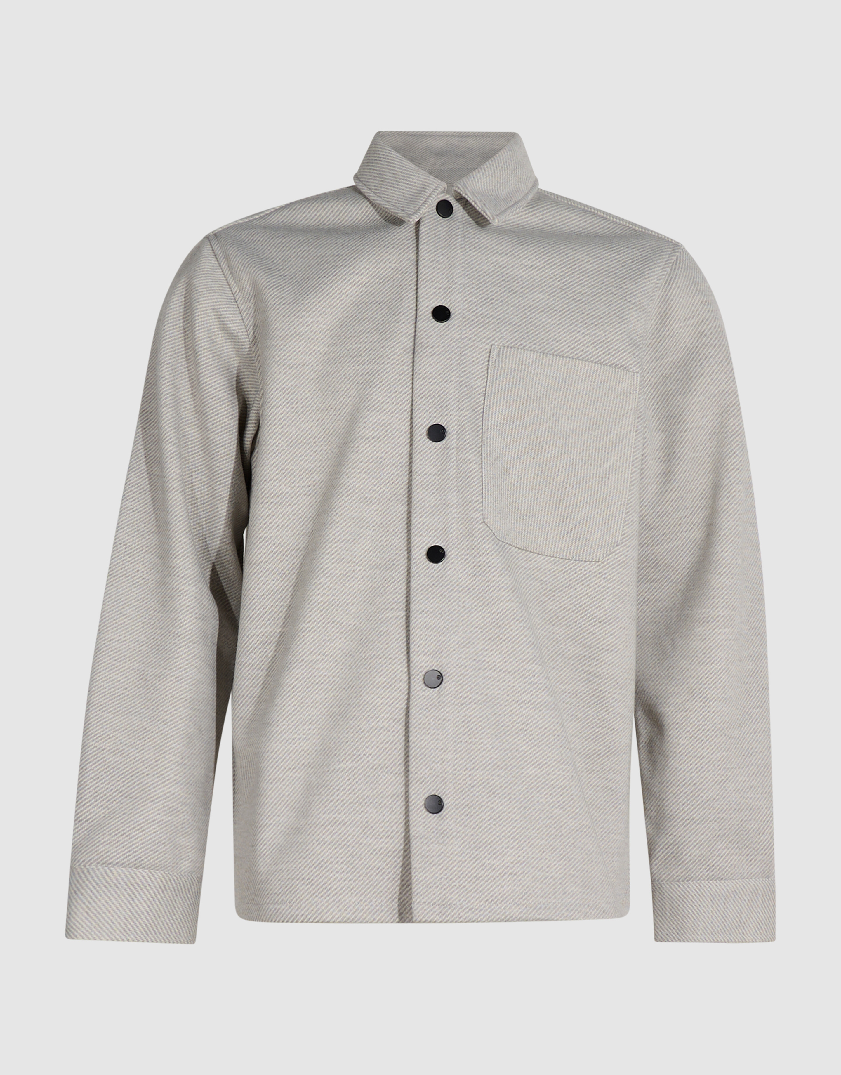 Soft Keper Overshirt Lichtgrijs SHOEBY MEN
