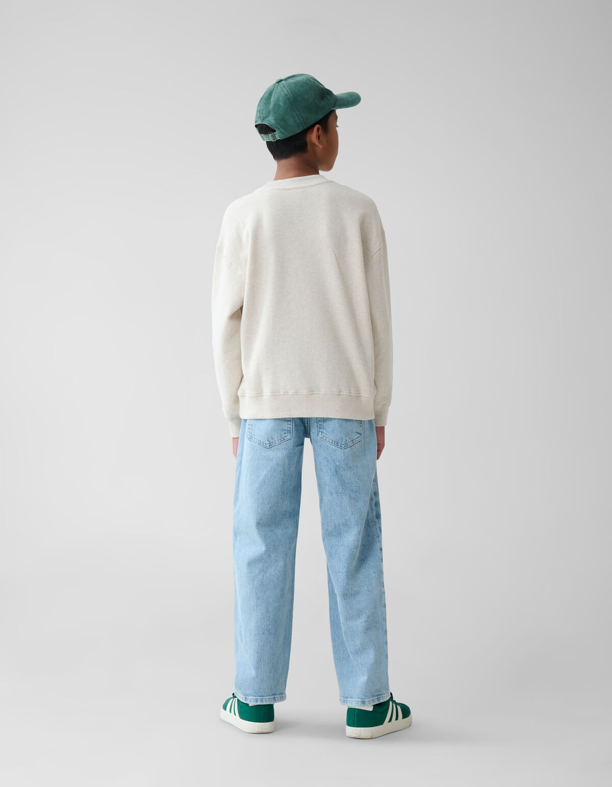 Artwork Sweater Lichtgrijs SHOEBY BOYS