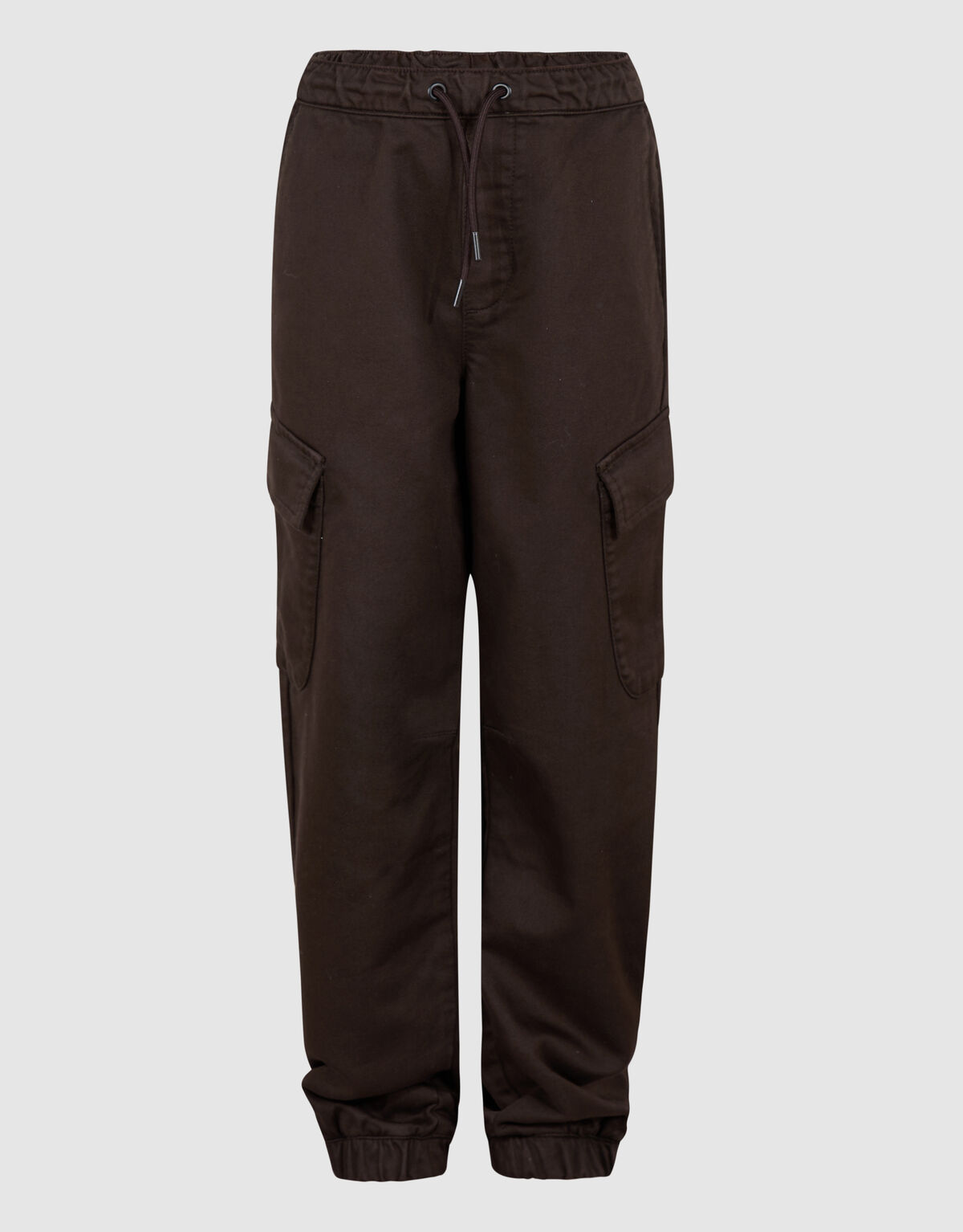 Loose Fit Cargobroek Donkerbruin SHOEBY BOYS