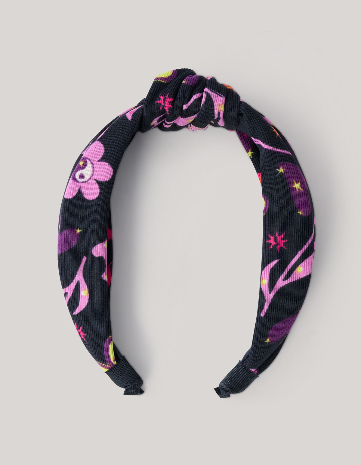 Printed Haarband Paars SHOEBY ACCESSOIRES
