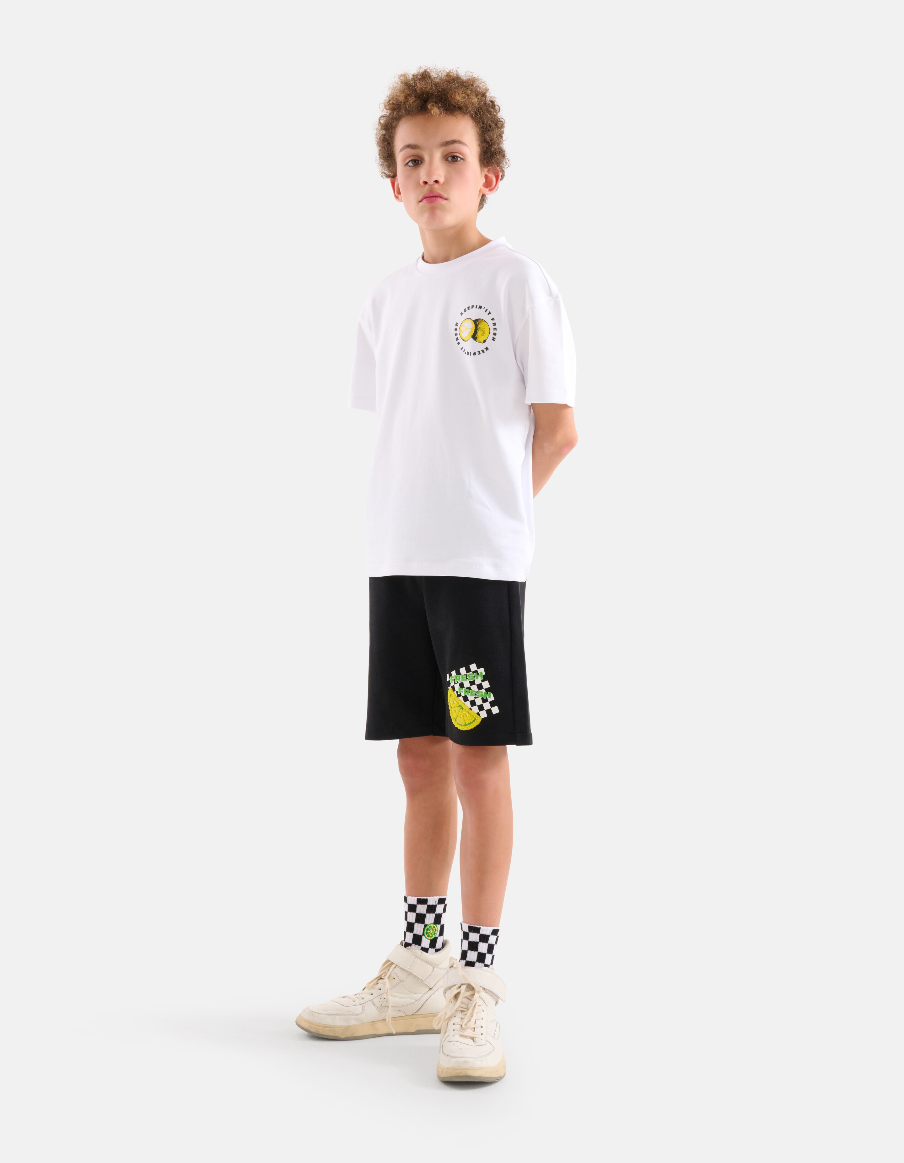 Artwork Short Zwart SHOEBY BOYS