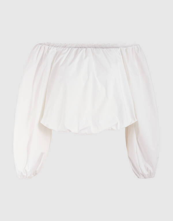 Off Shoulder Blouse Wit By Lizzy SHOEBY WOMEN