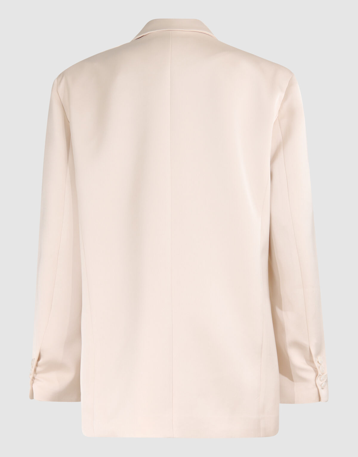 Satijnen Oversized Blazer Gebroken Wit By Lonneke SHOEBY WOMEN