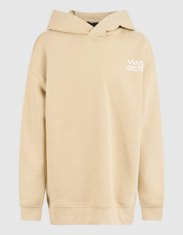 Basis Tekst Hoodie Zand SHOEBY BOYS
