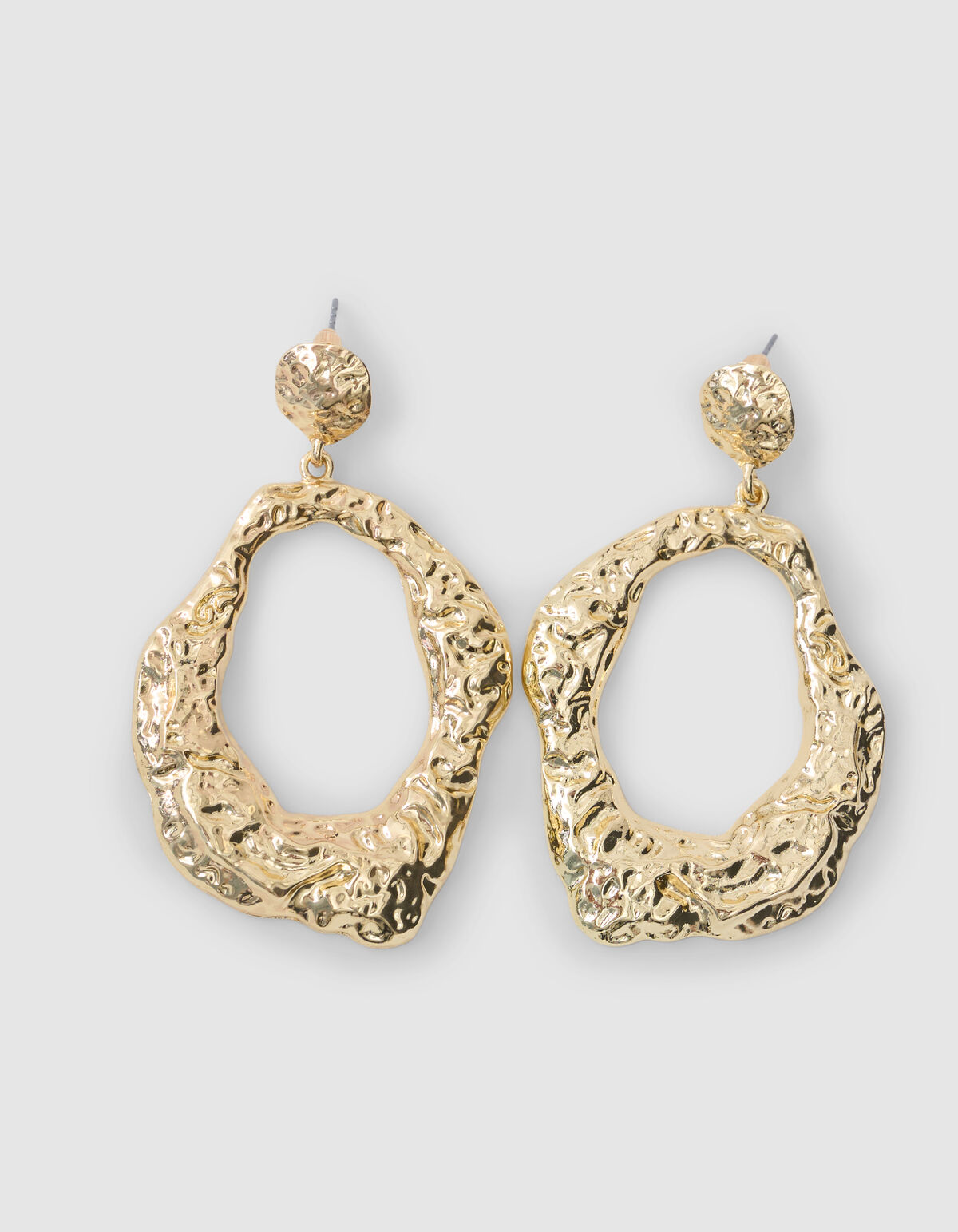 Hammerd Round Oorbellen Goud SHOEBY ACCESSOIRES