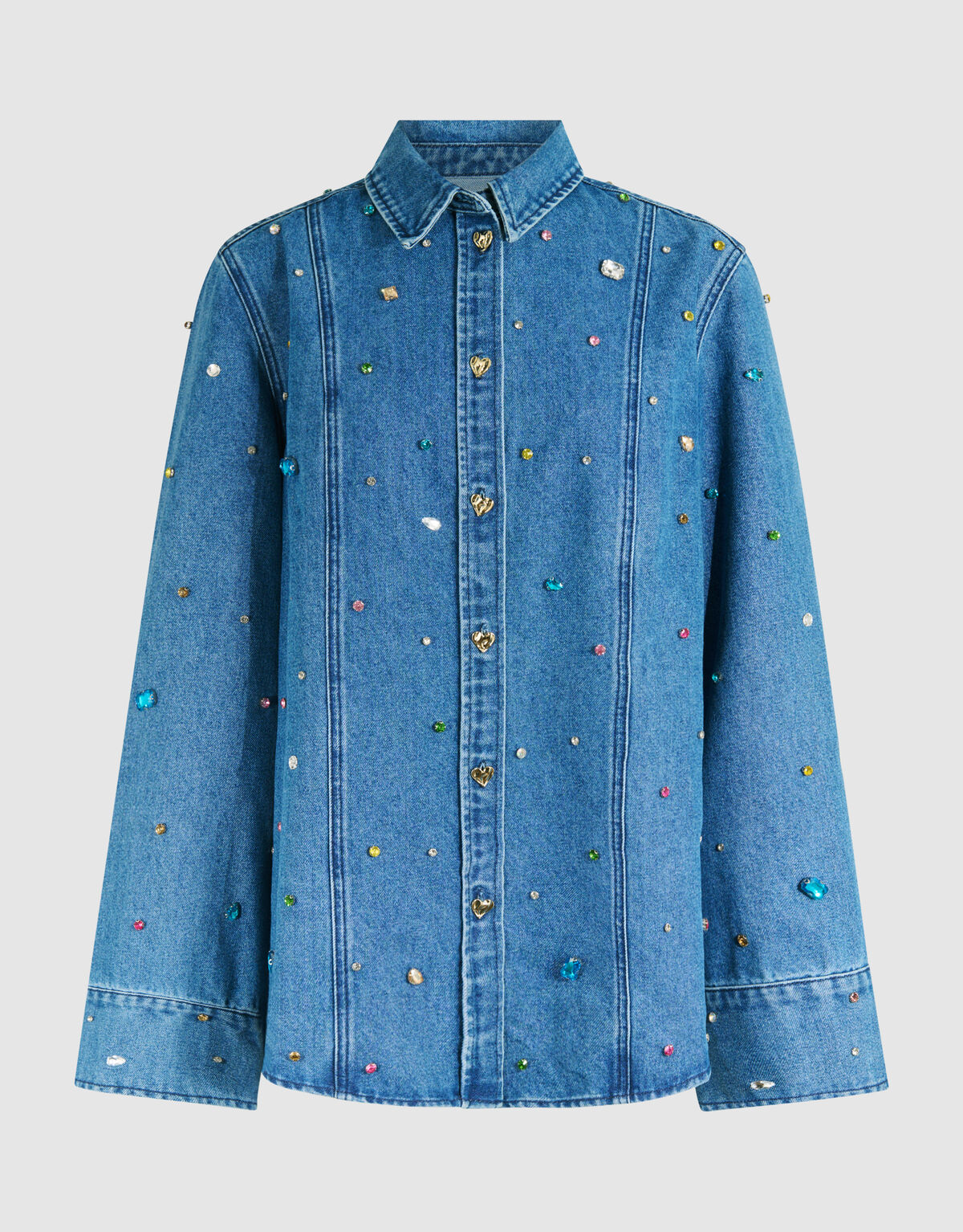 Denim Stone Blouse SHOEBY WOMEN