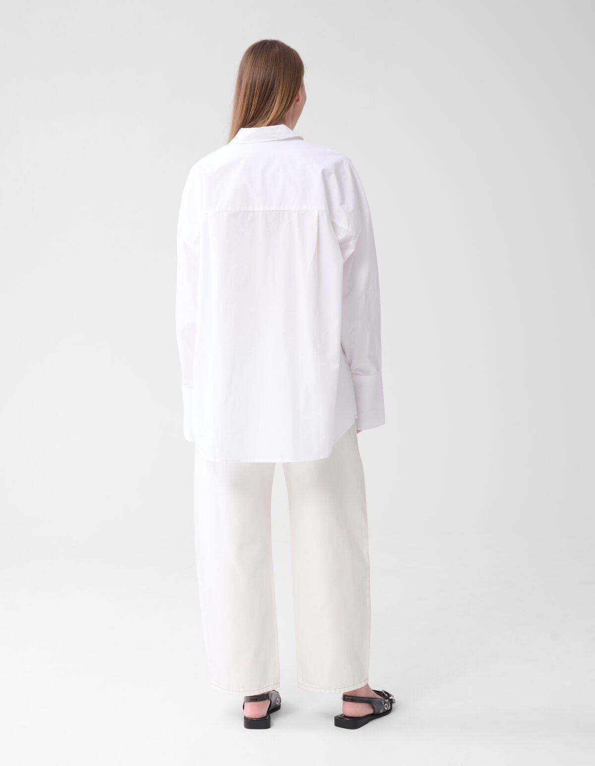 Oversized Embroidery Blouse Wit By Lonneke SHOEBY WOMEN