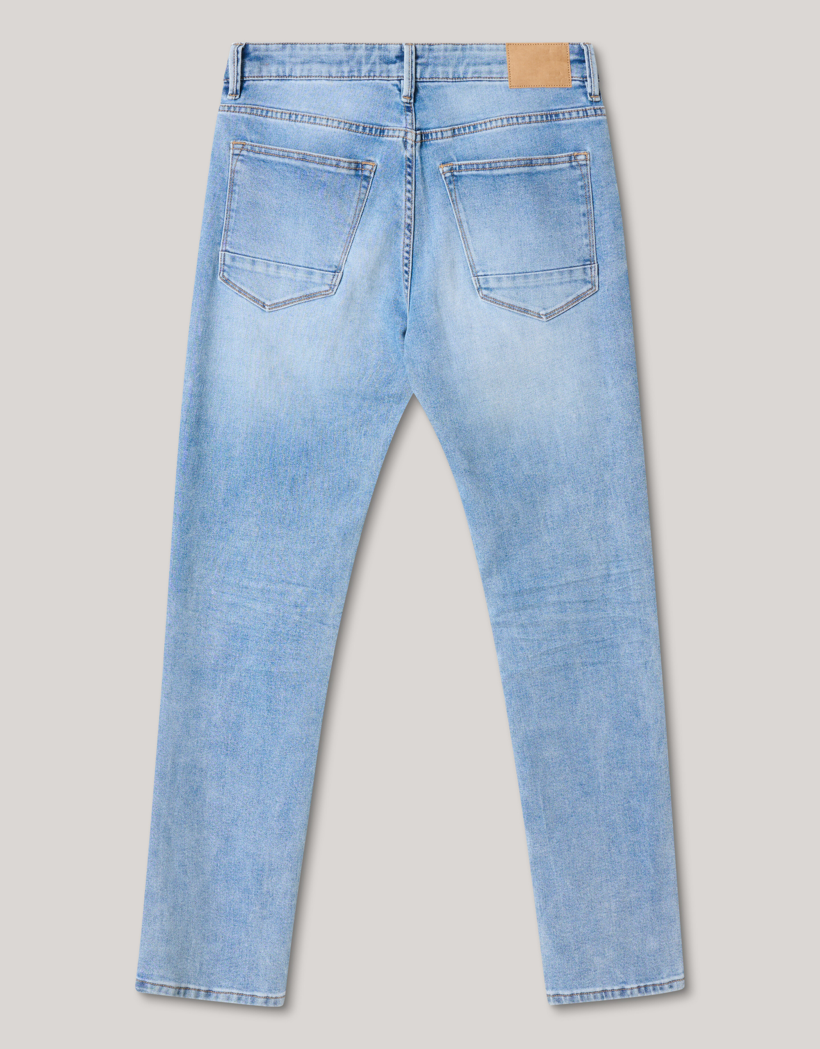 Straight Fit Light Jeans Bleached L34 SHOEBY MEN