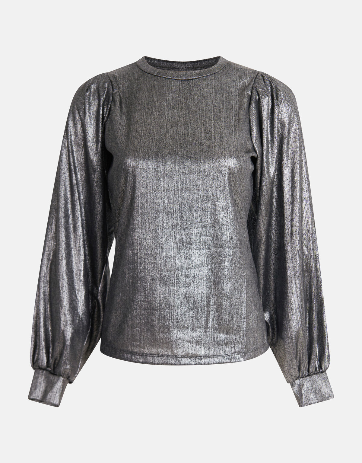 Glitter Lange Mouwen Top Zwart SHOEBY WOMEN