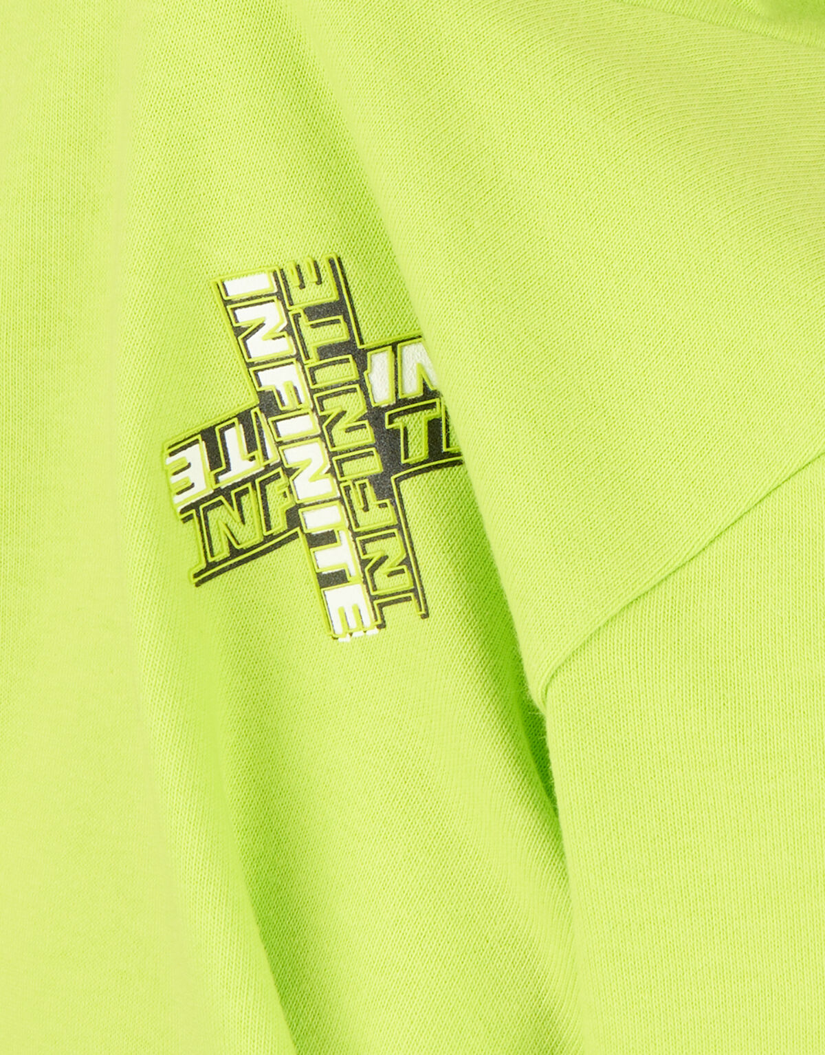 Tekst Hoodie Limoengroen SHOEBY BOYS