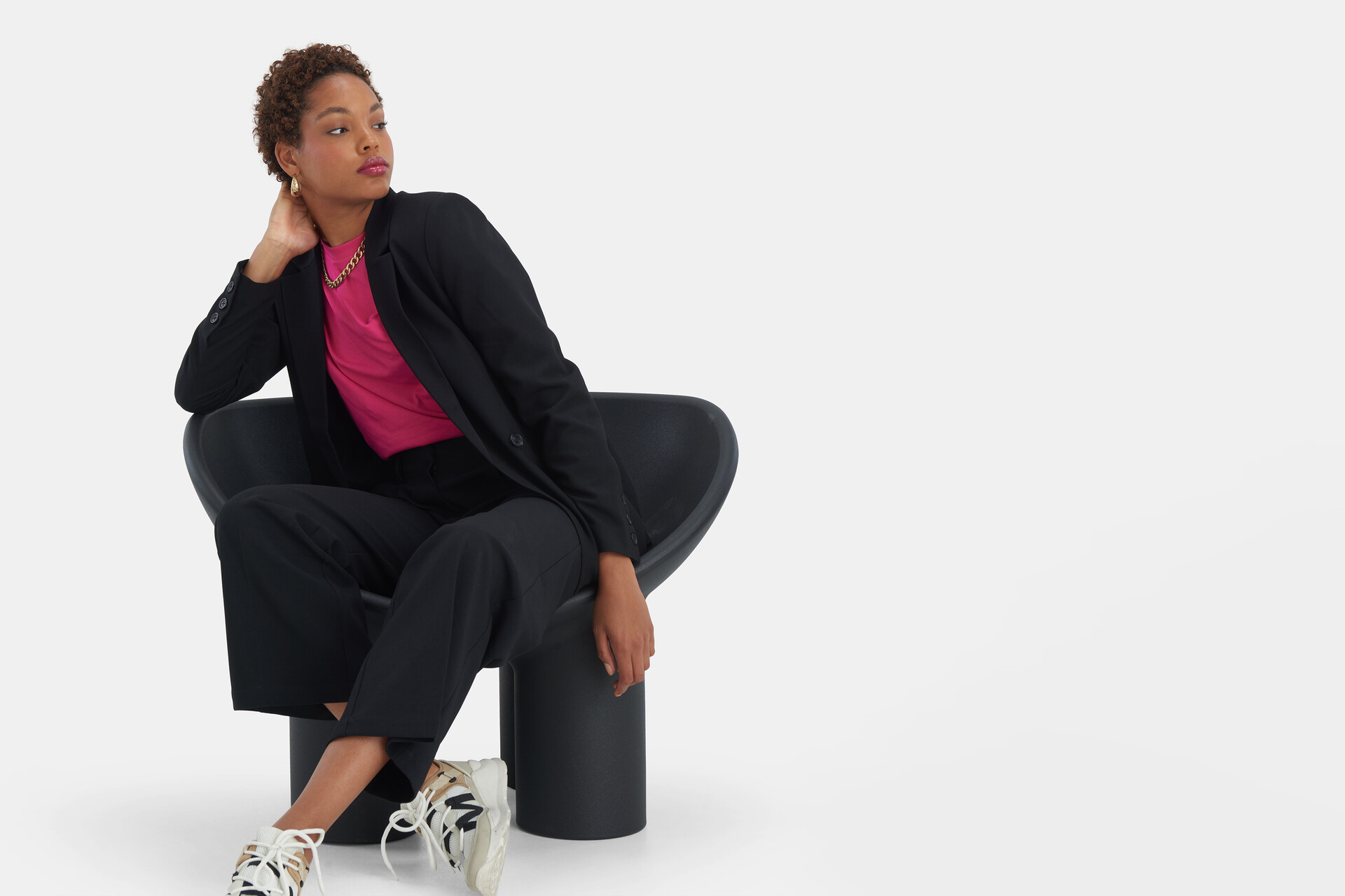 Blazer Zwart EKSEPT