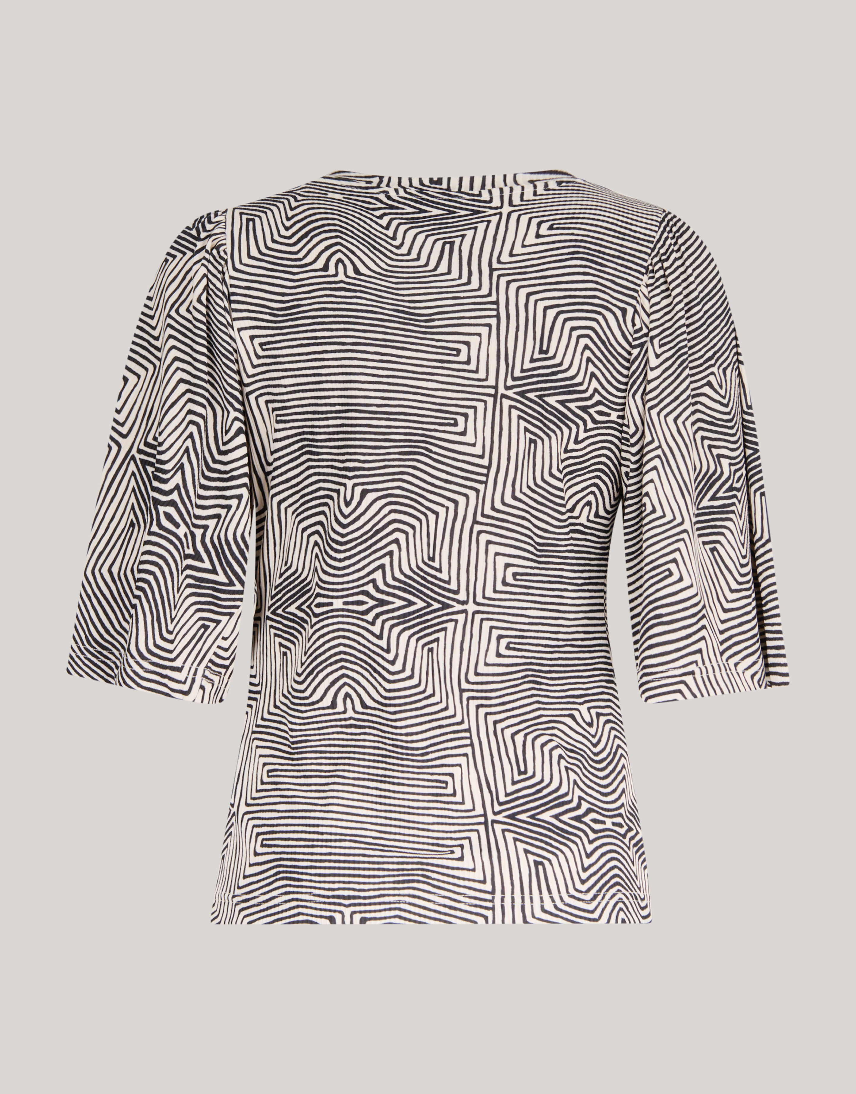 Rib Jersey Ruffle Top SHOEBY WOMEN