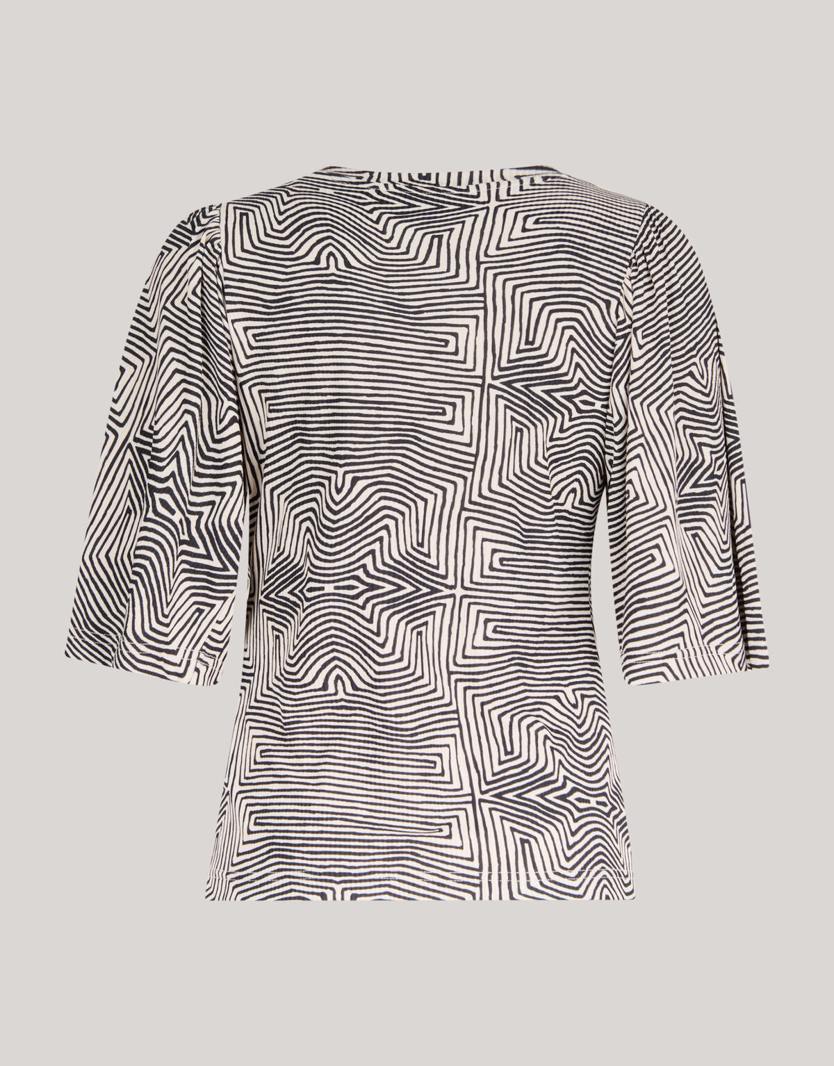 Rib Jersey Ruffle Top SHOEBY WOMEN