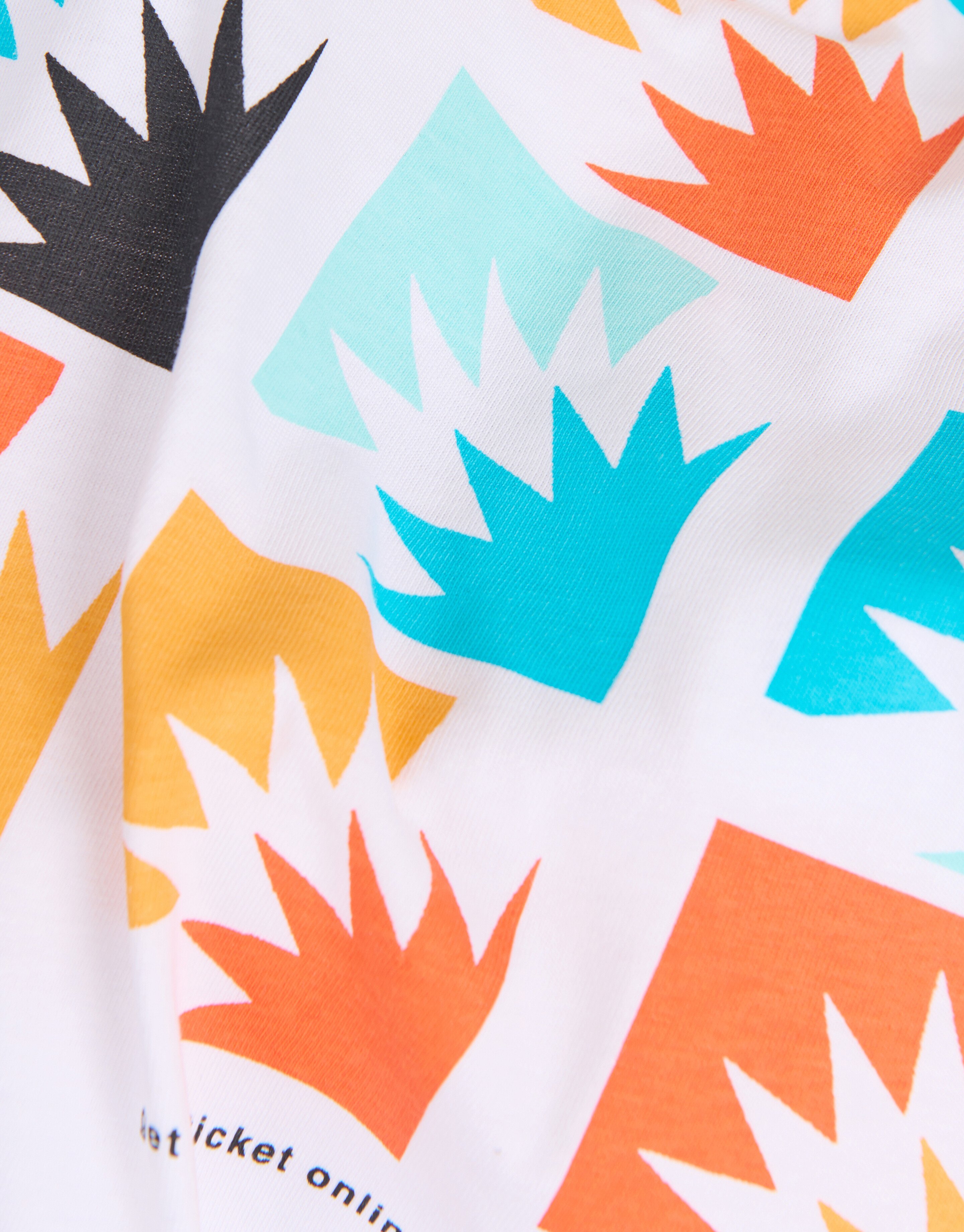 Print T-shirt Wit SHOEBY BOYS