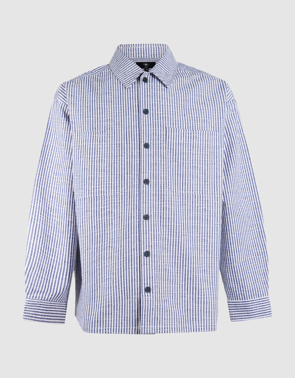 Pinstripe Overshirt Blauw SHOEBY MEN