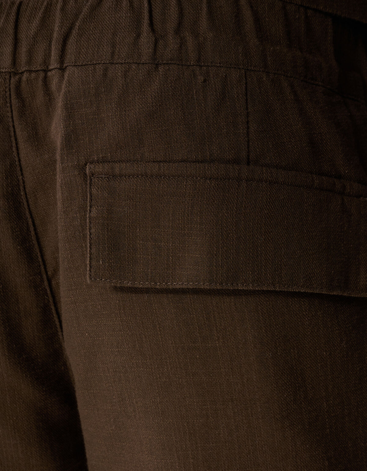 Structuur Short Donkerbruin SHOEBY MEN