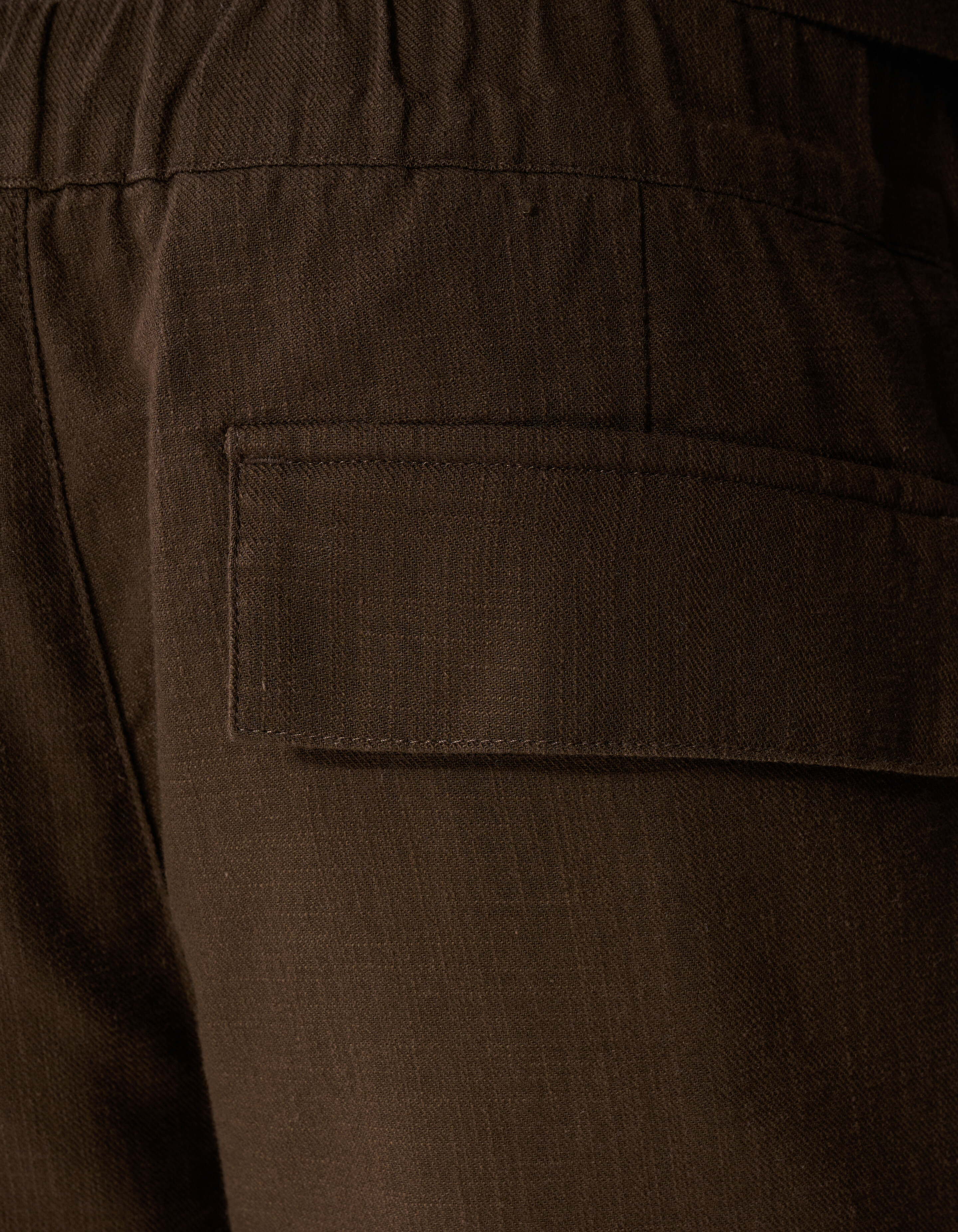 Structuur Short Donkerbruin SHOEBY MEN