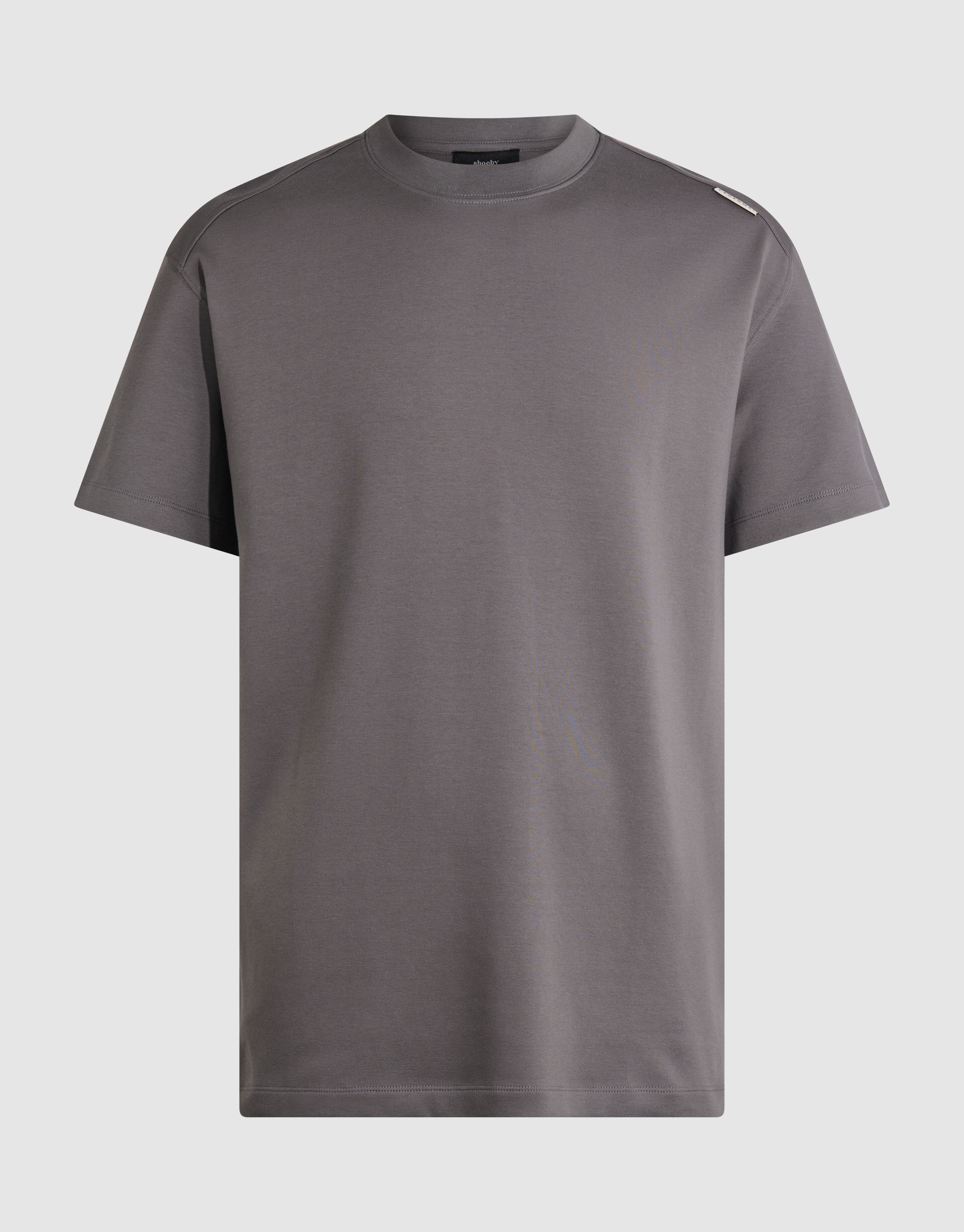 Label T-shirt Donkergroen SHOEBY MEN