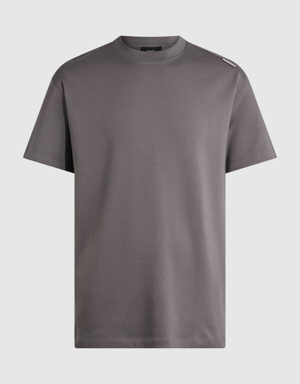 Label T-shirt Donkergroen SHOEBY MEN