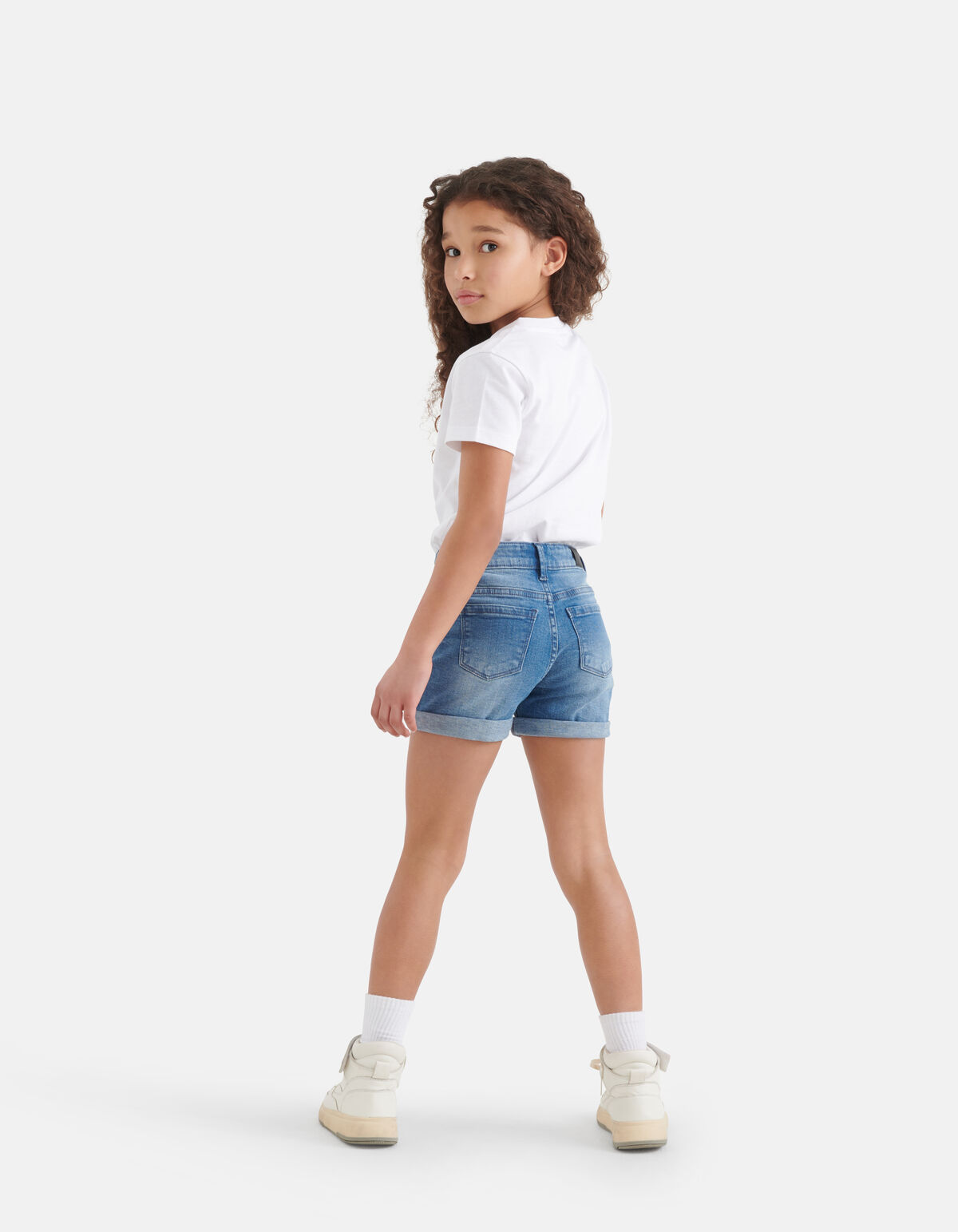 Artwork T-shirt Gebroken Wit SHOEBY GIRLS