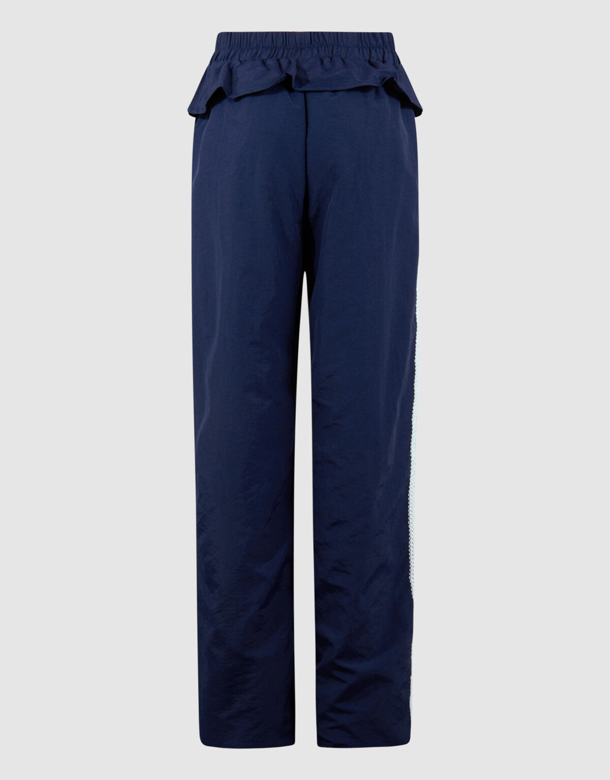 Ruffle Wide Leg Fit Broek Donkerblauw SHOEBY GIRLS