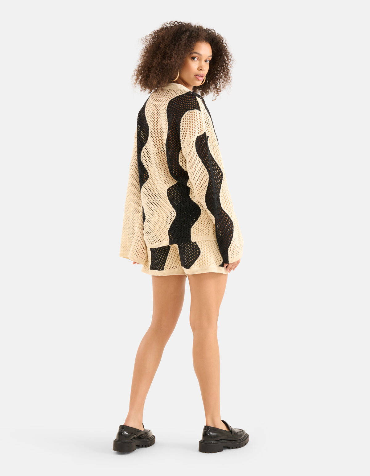 Crochet Blouse Gebroken Wit SHOEBY WOMEN