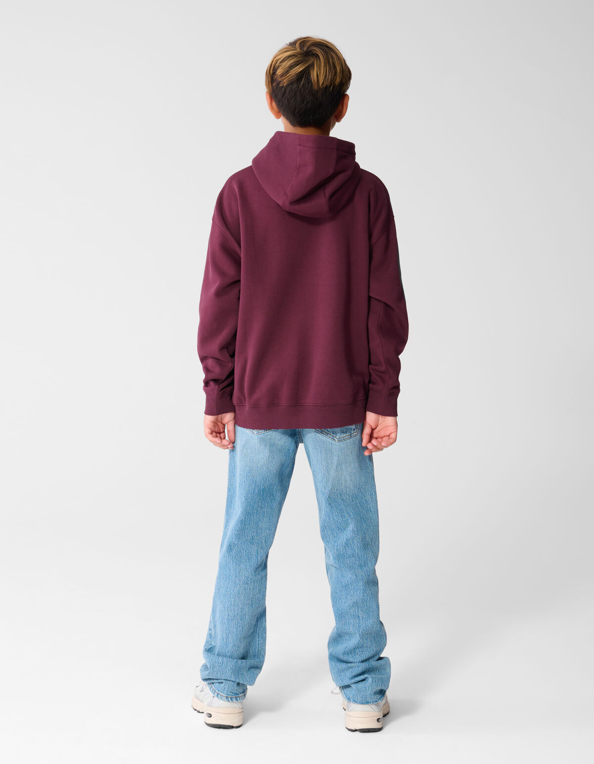 Chill Hoodie Donkerrood SHOEBY BOYS