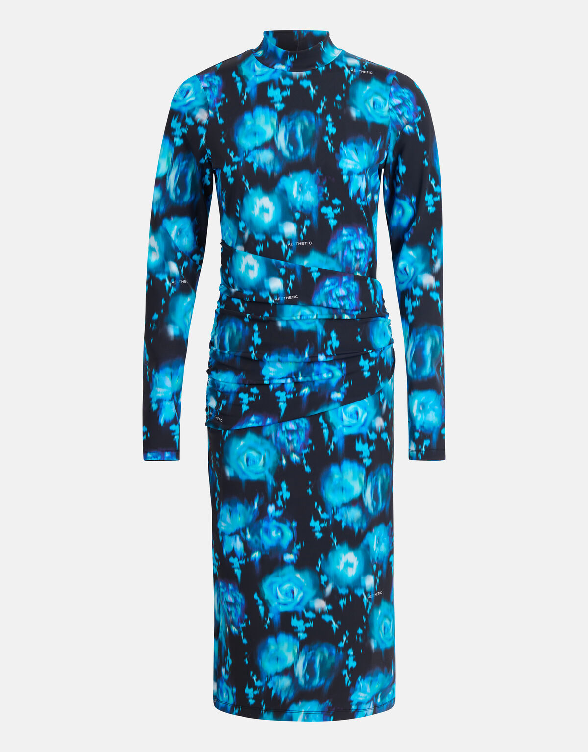 Printed Travel Jurk Blauw SHOEBY WOMEN