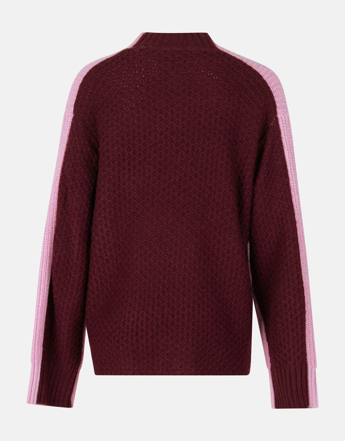 Colorblock Trui Roze/Rood SHOEBY WOMEN