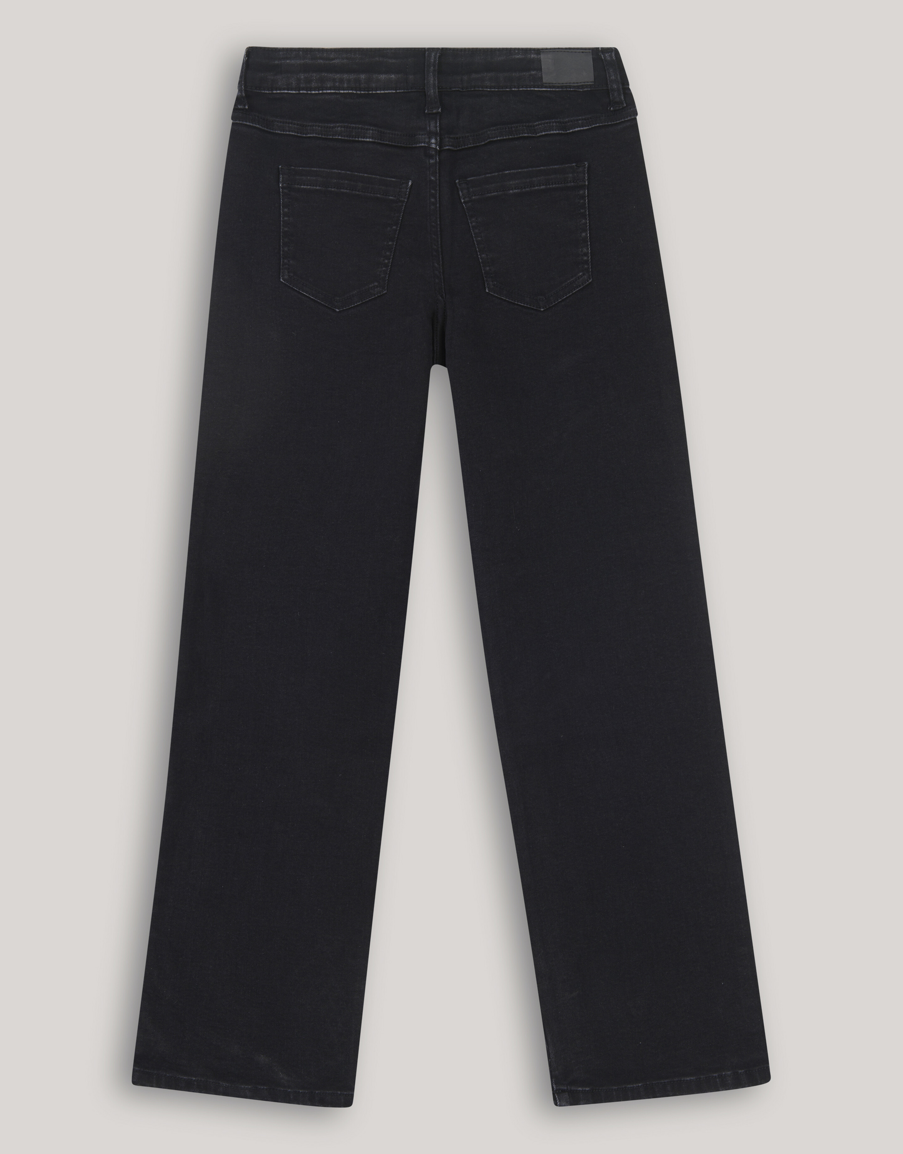 Strass Heart Straight Fit Jeans Zwart SHOEBY GIRLS