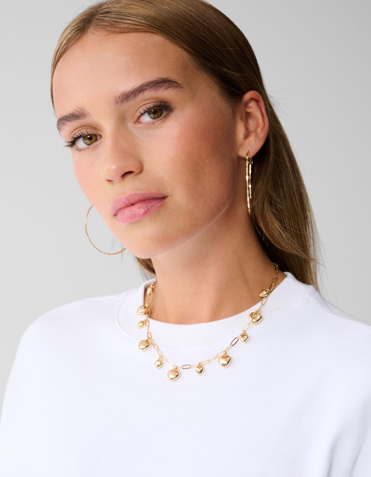 Heart Ketting Goud SHOEBY ACCESSOIRES