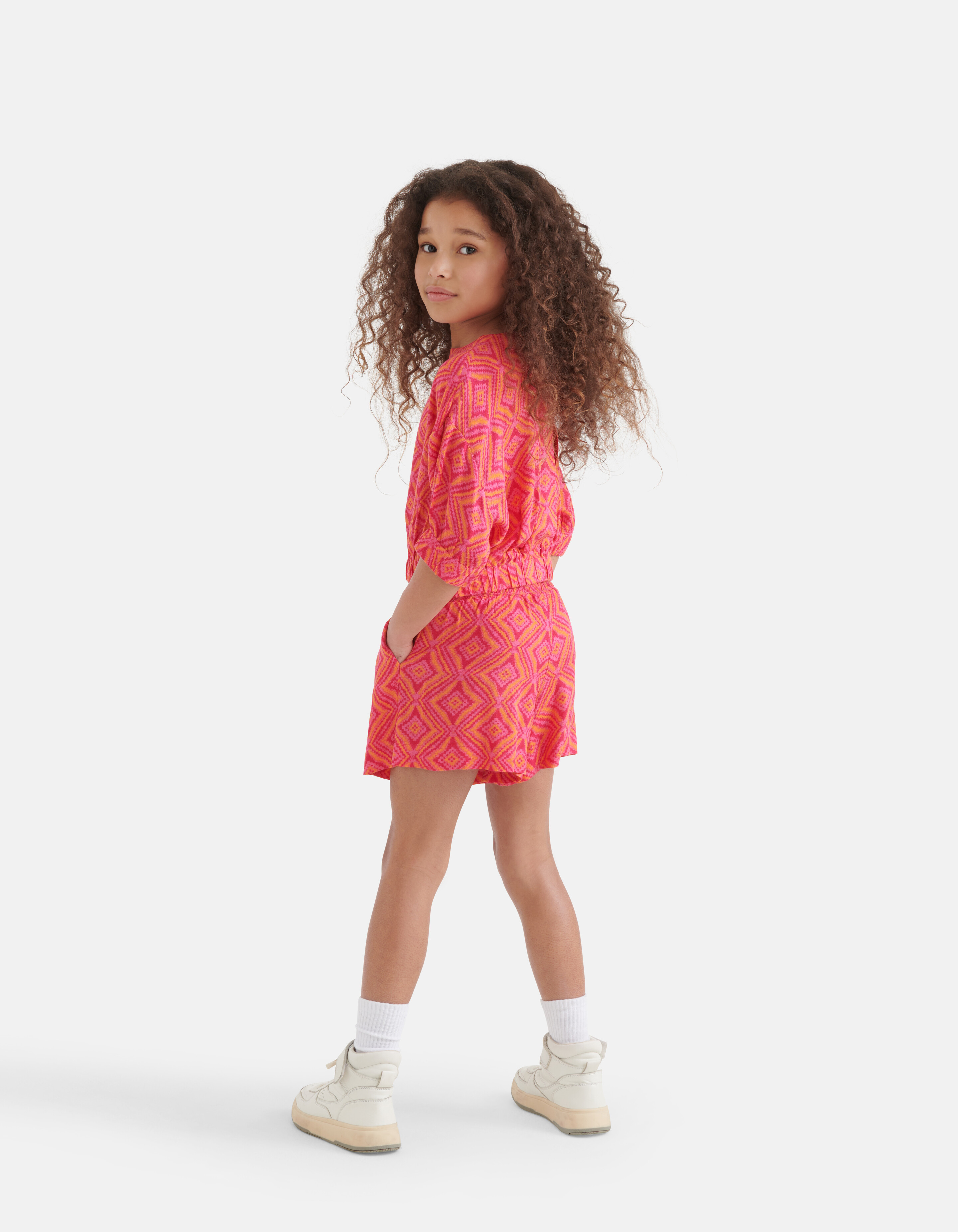 Ikat Print Short Roze SHOEBY GIRLS