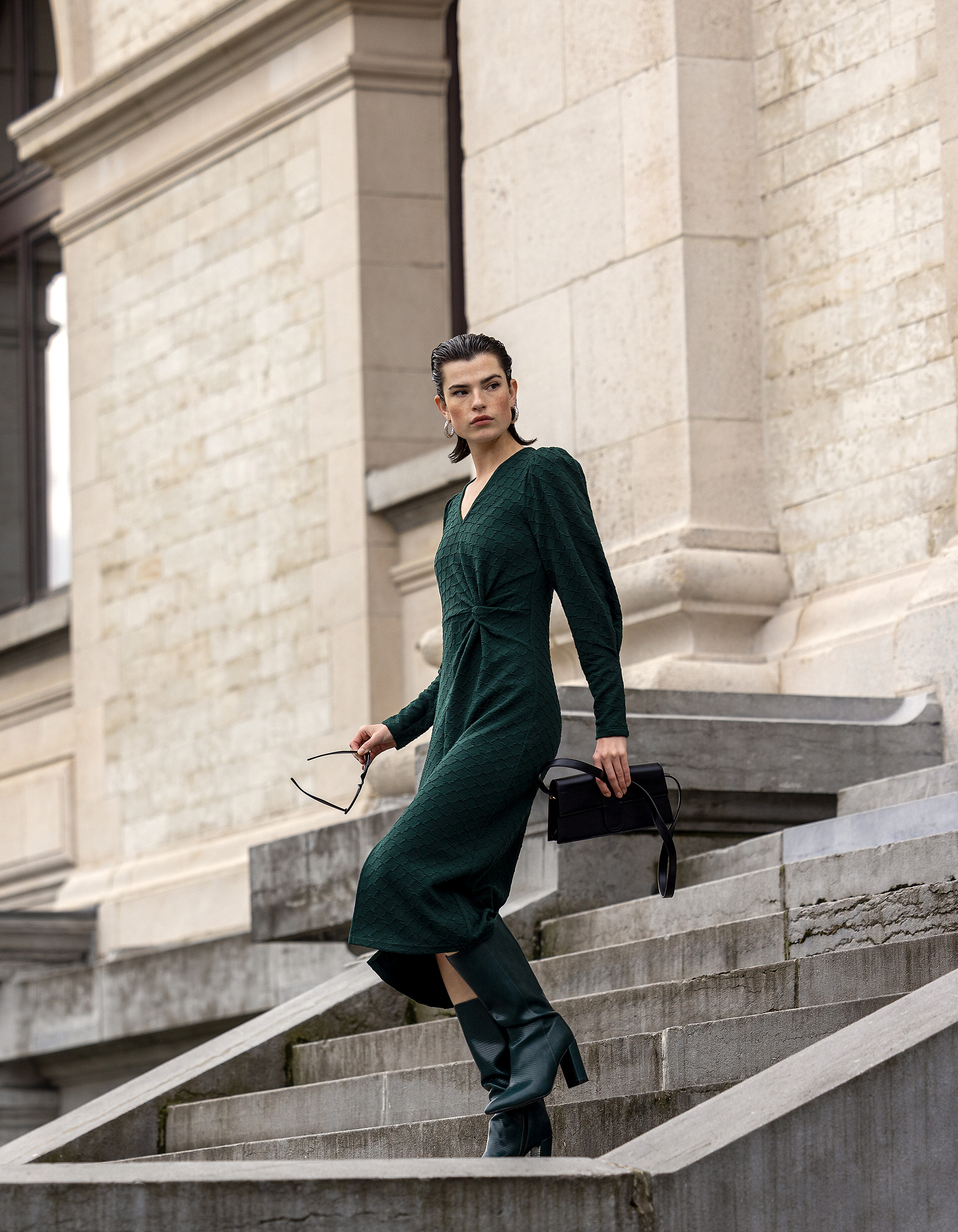 Rechthoekige Tas Zwart SHOEBY ACCESSOIRES