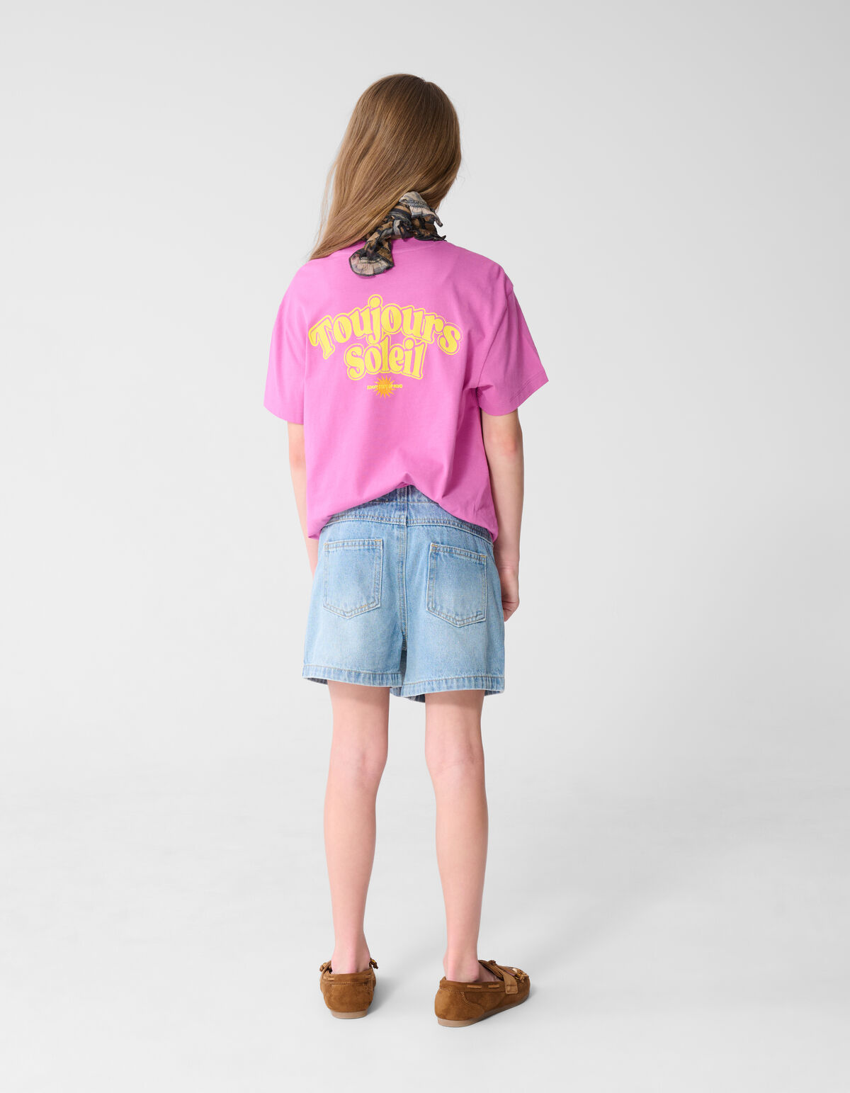 Denim Wrap Skort Bleached SHOEBY GIRLS