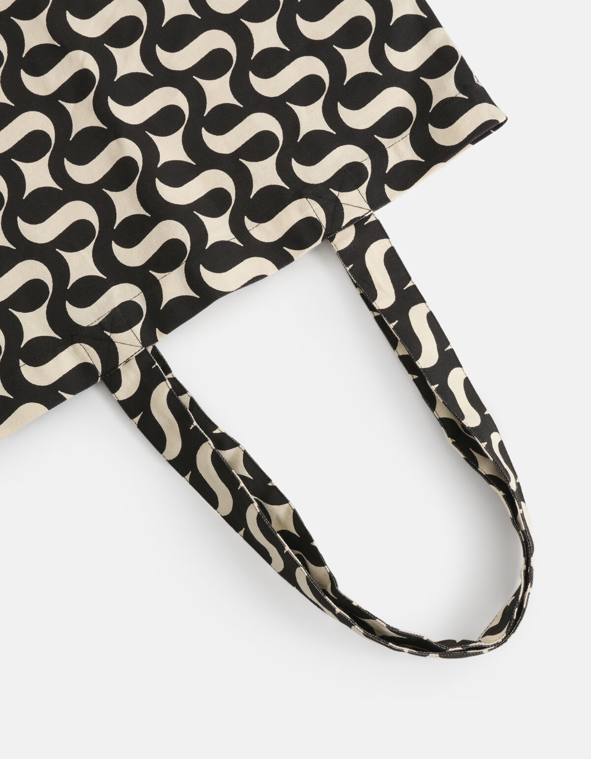 Shoeby Logo Shopper Zwart SHOEBY ACCESSOIRES