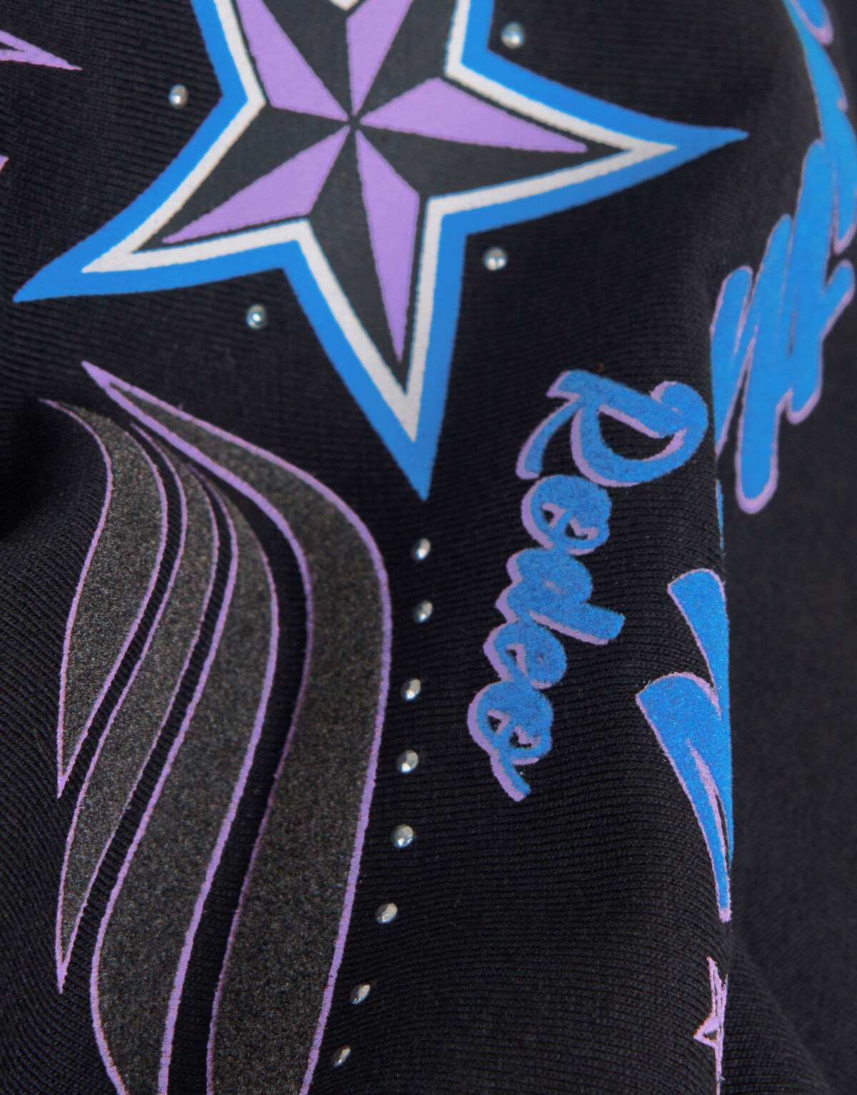 Western Artwork T-shirt Zwart SHOEBY GIRLS