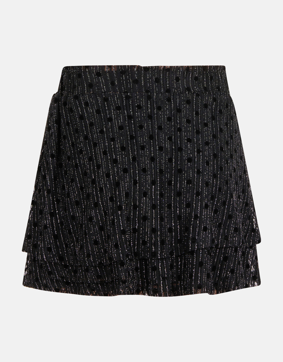 Glitter Mesh Rok Zwart SHOEBY GIRLS