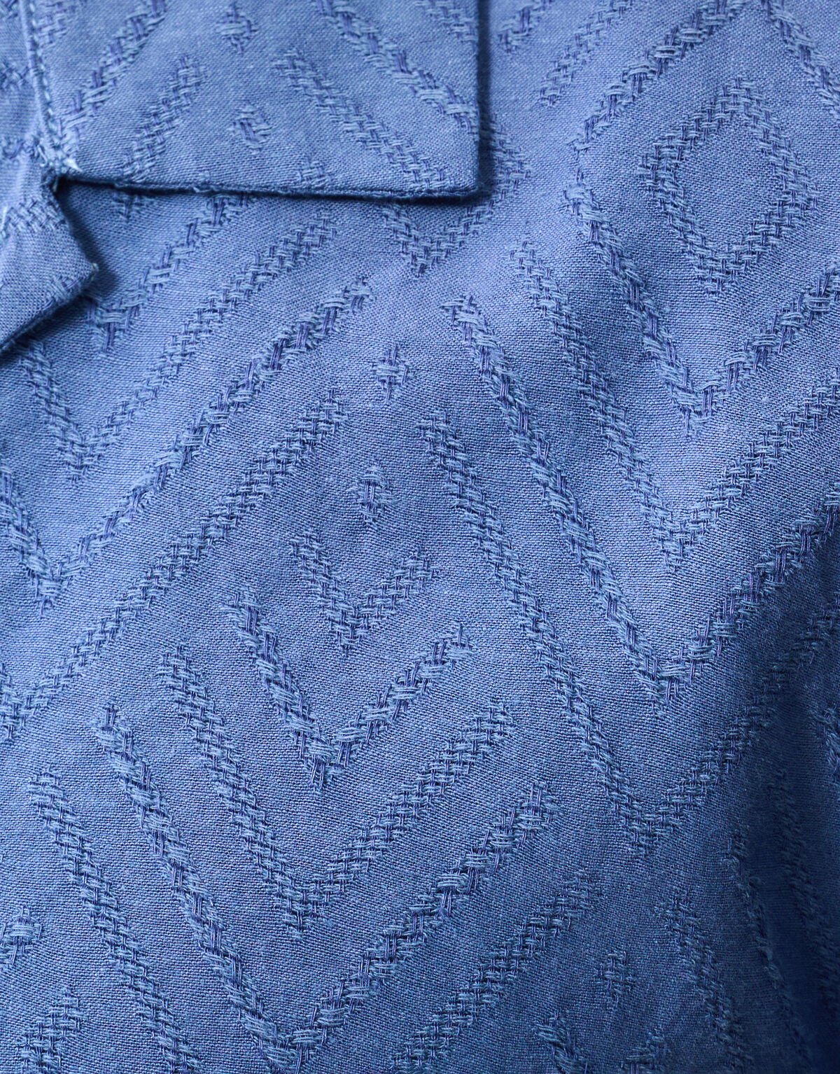 Jacquard Shirt Lichtblauw SHOEBY MEN