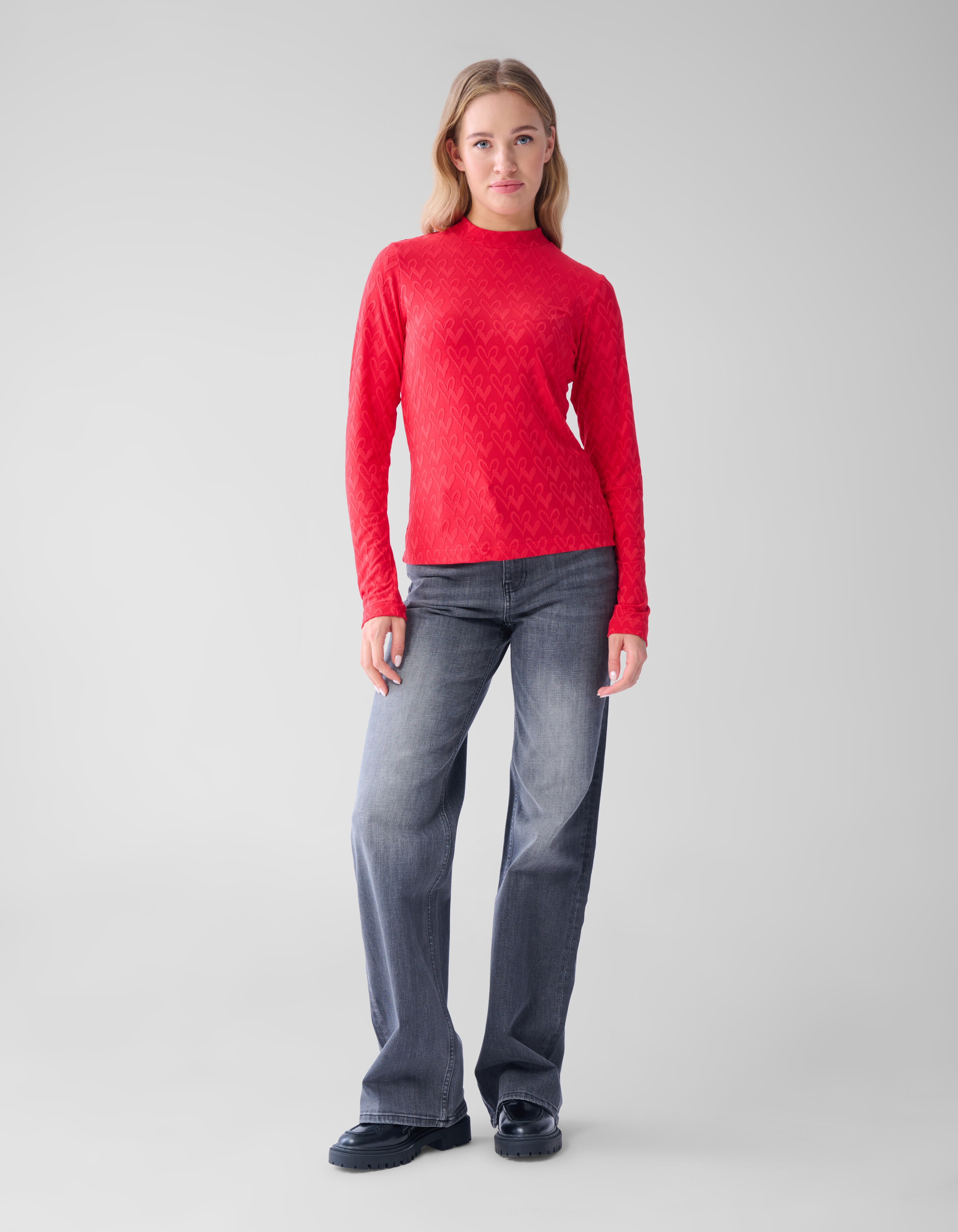 Structuur Top Rood SHOEBY WOMEN