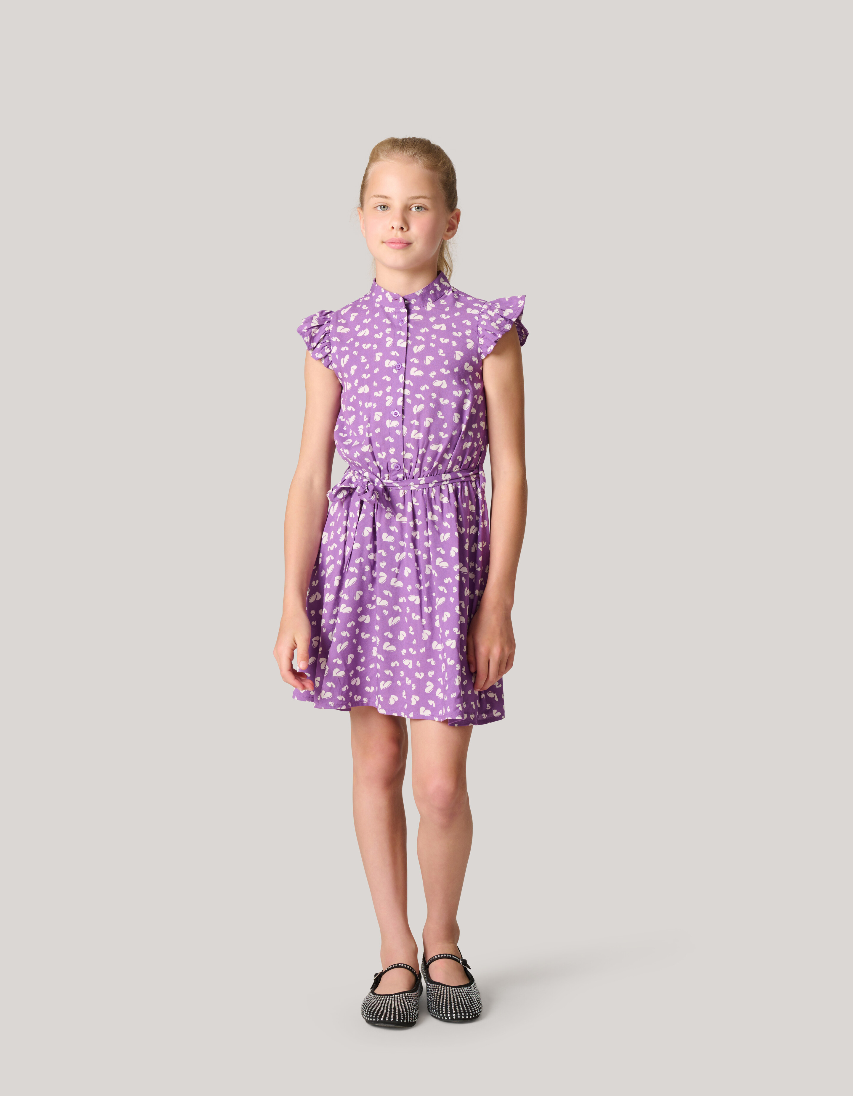 Heart Jurk Paars SHOEBY GIRLS
