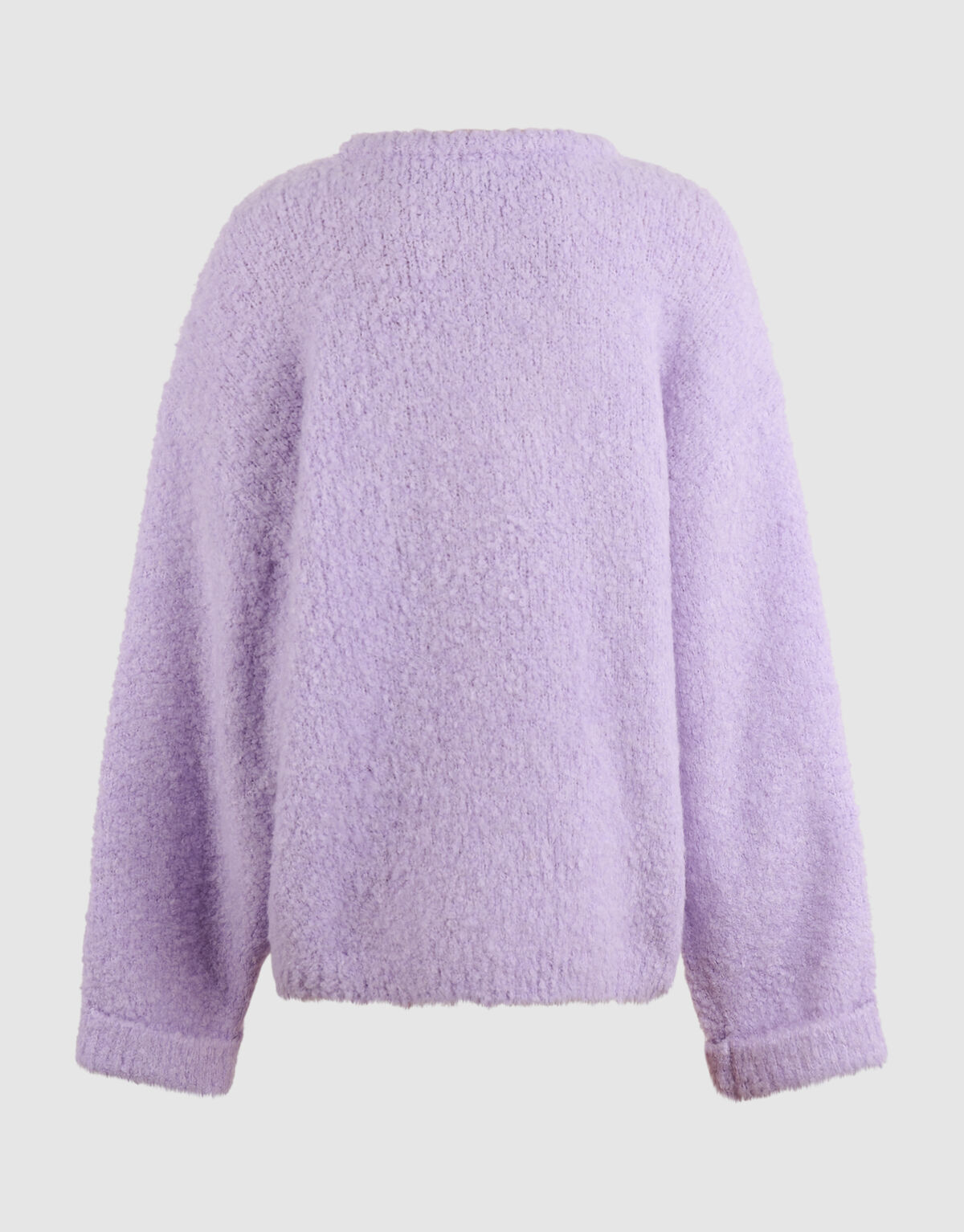 Oversized Gebreide Trui Paars SHOEBY GIRLS