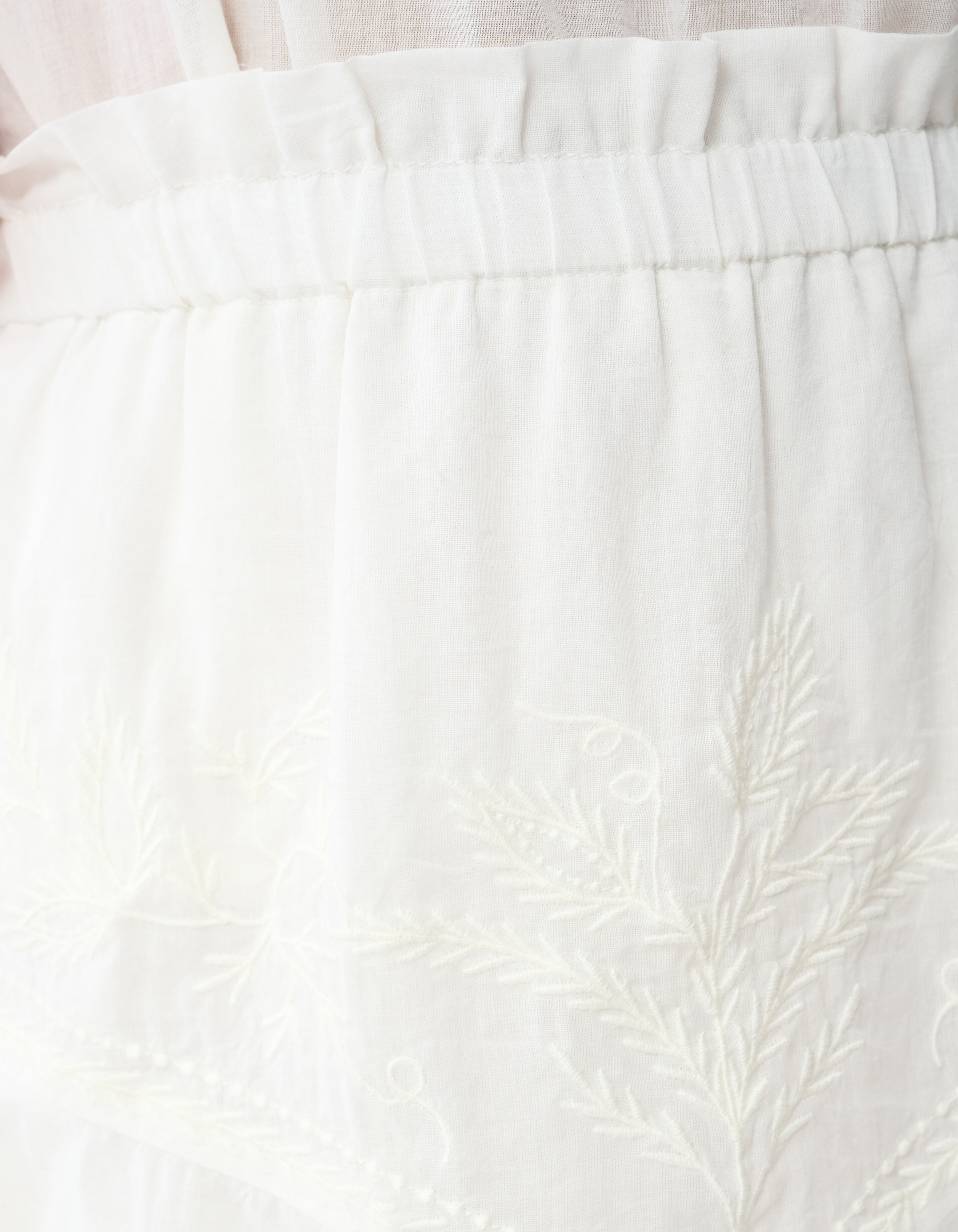 Ruffle Skort Wit SHOEBY WOMEN