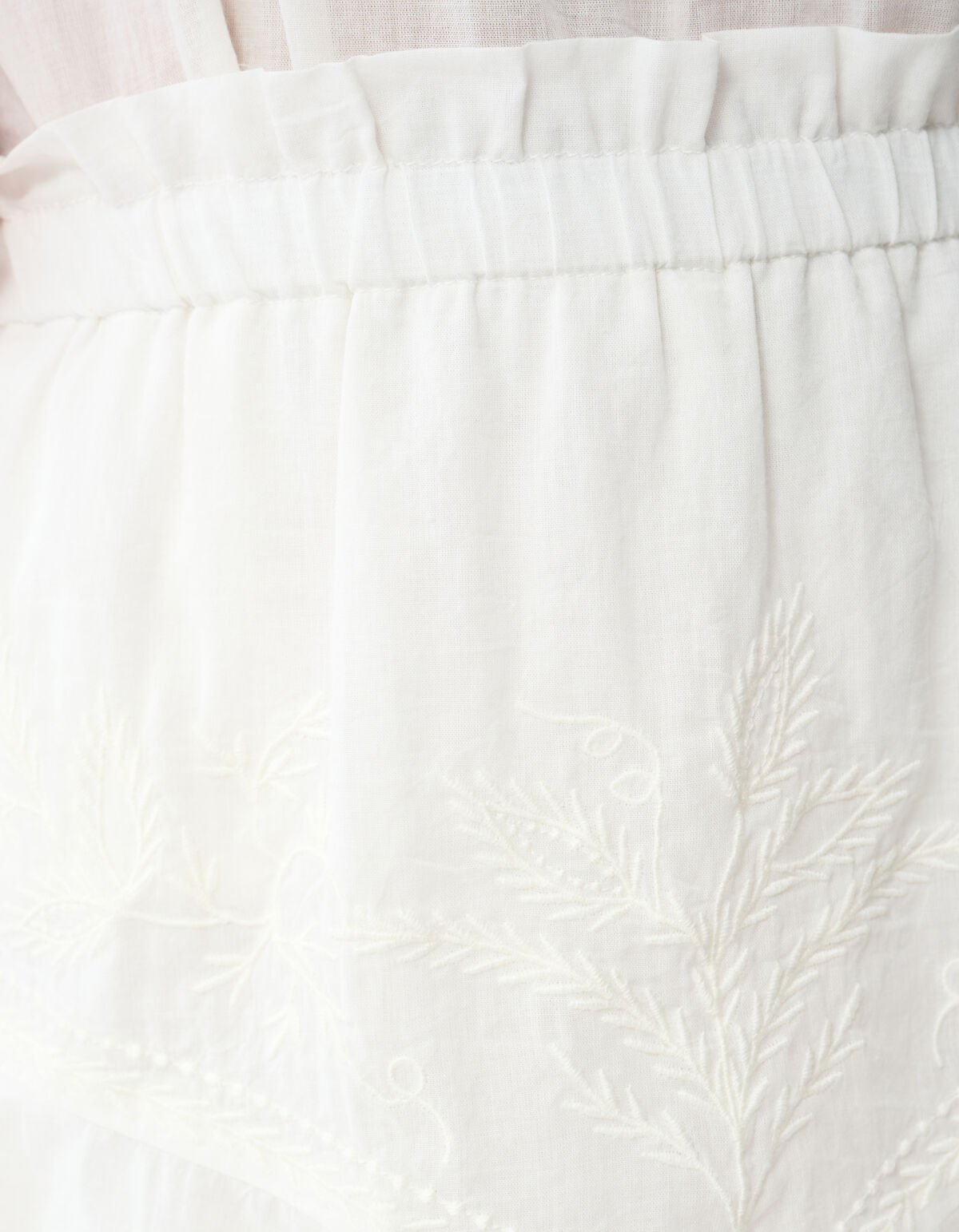 Ruffle Skort Wit SHOEBY WOMEN