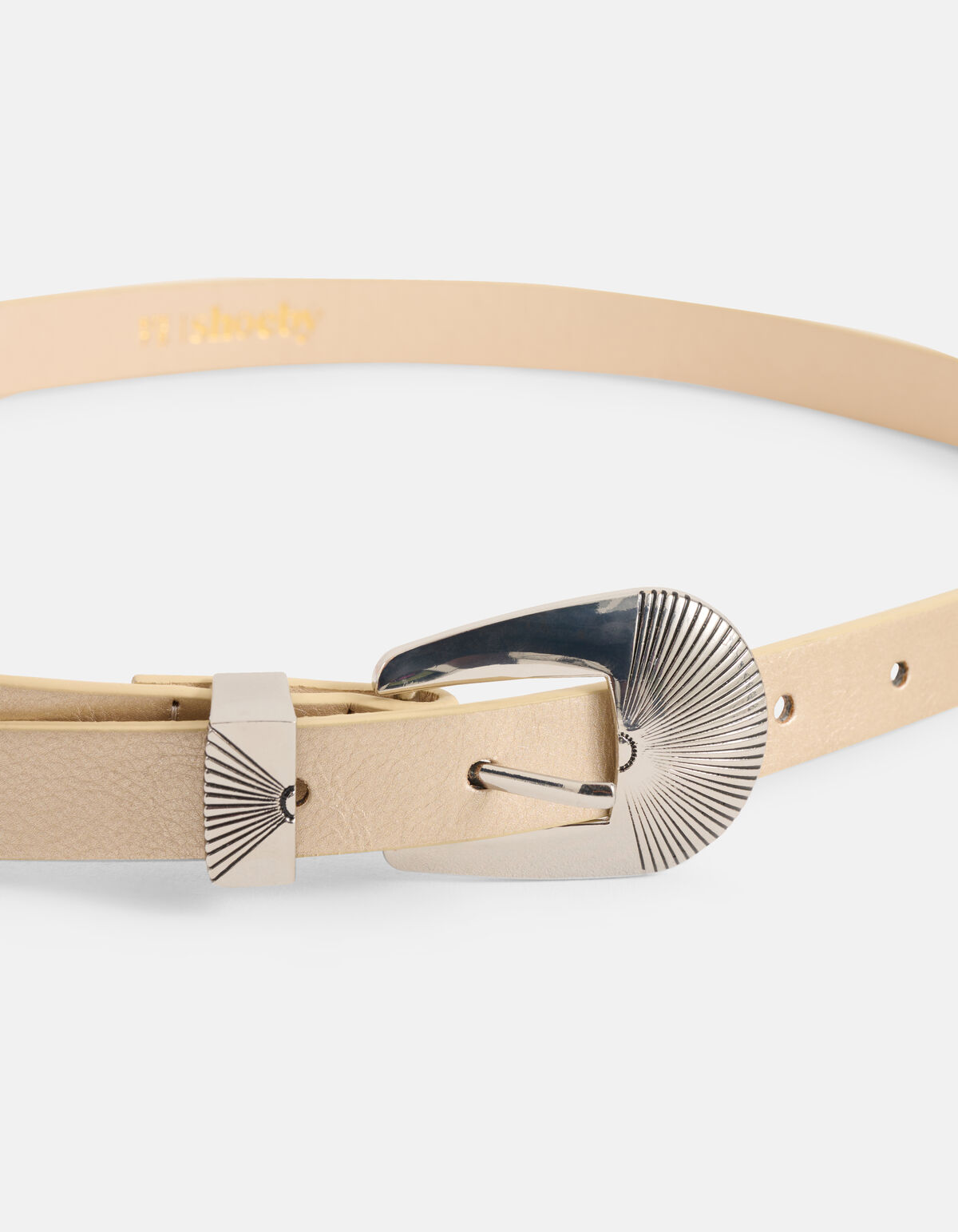 Buckle Riem Goud SHOEBY ACCESSOIRES