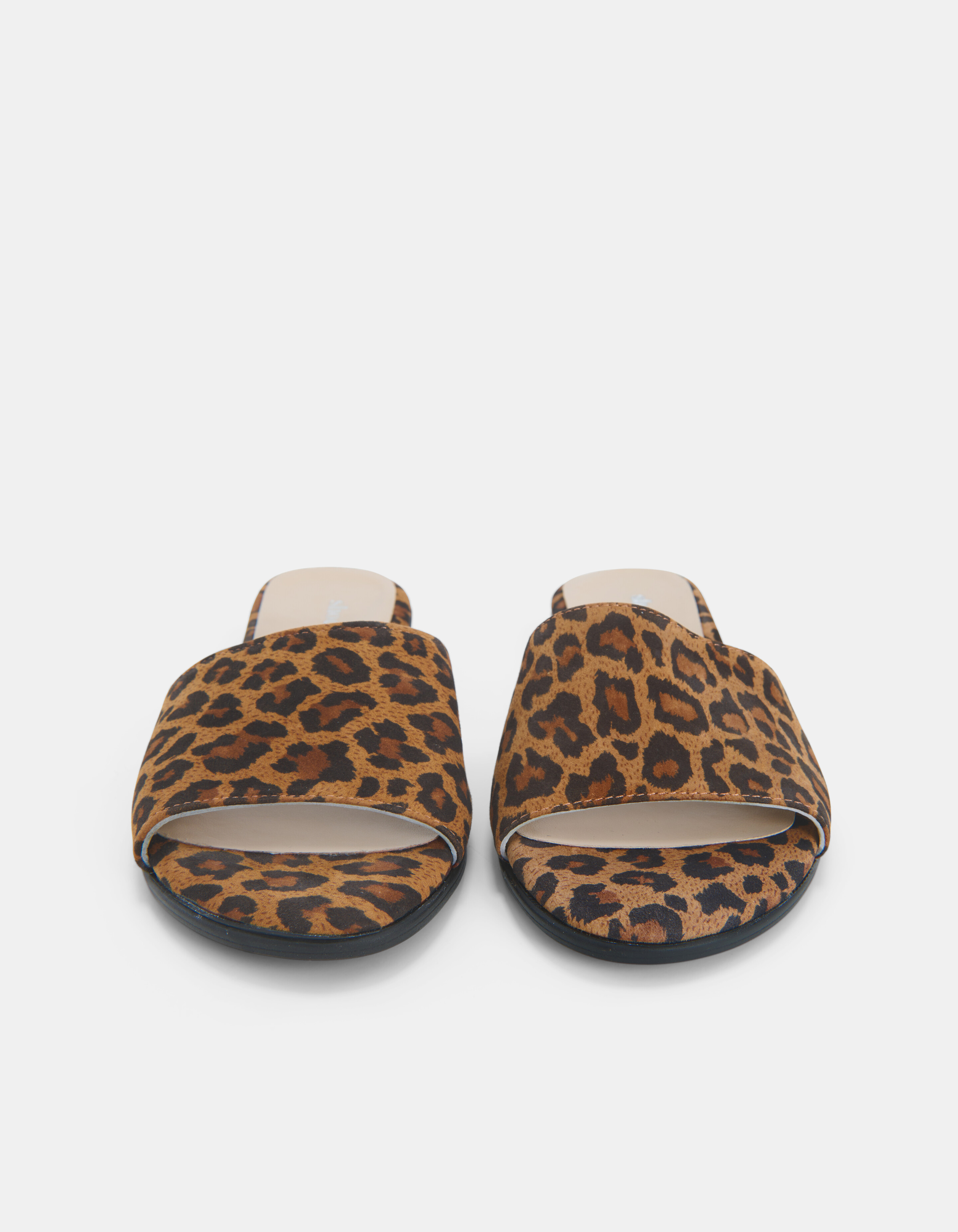 Leren Leopard Slipper SCHOENEN SHOEBY