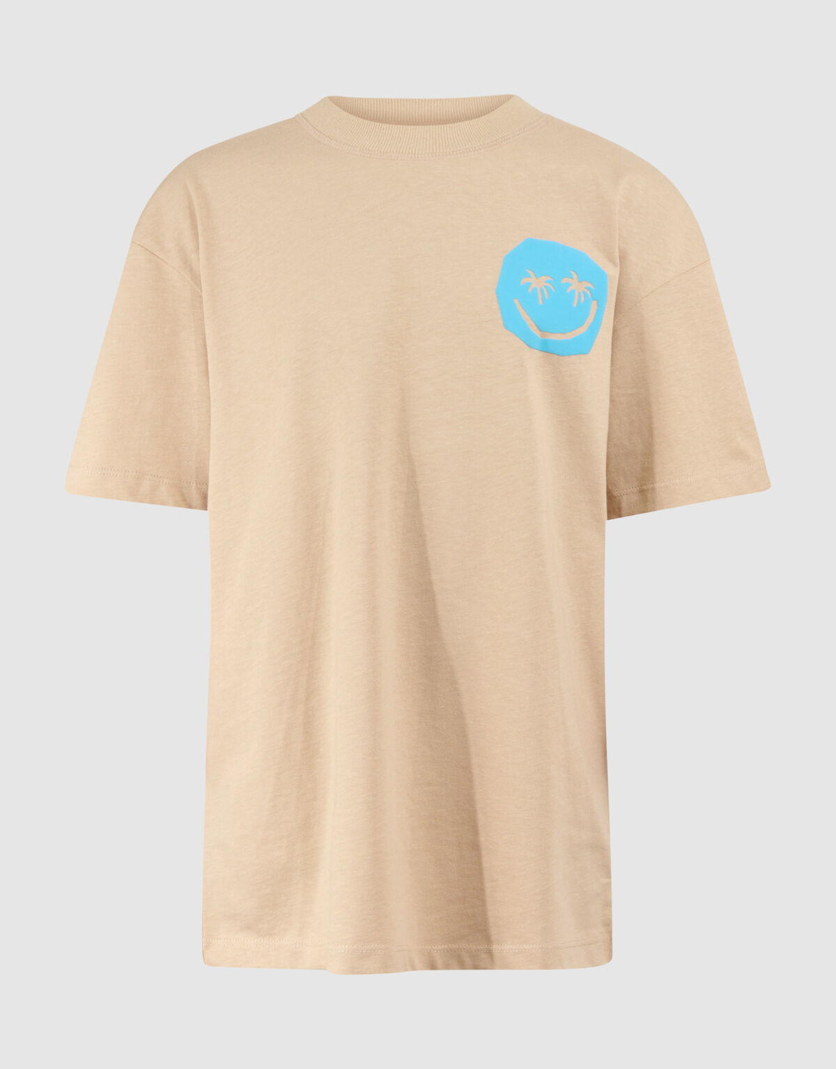 Smiley Palm T-shirt Beige SHOEBY BOYS