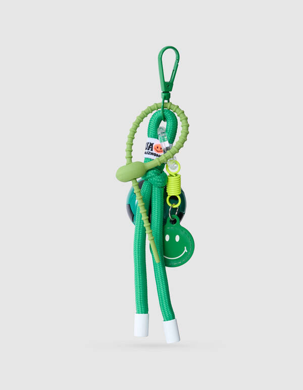 Sporty Smile Sleutelhanger Groen SHOEBY ACCESSOIRES